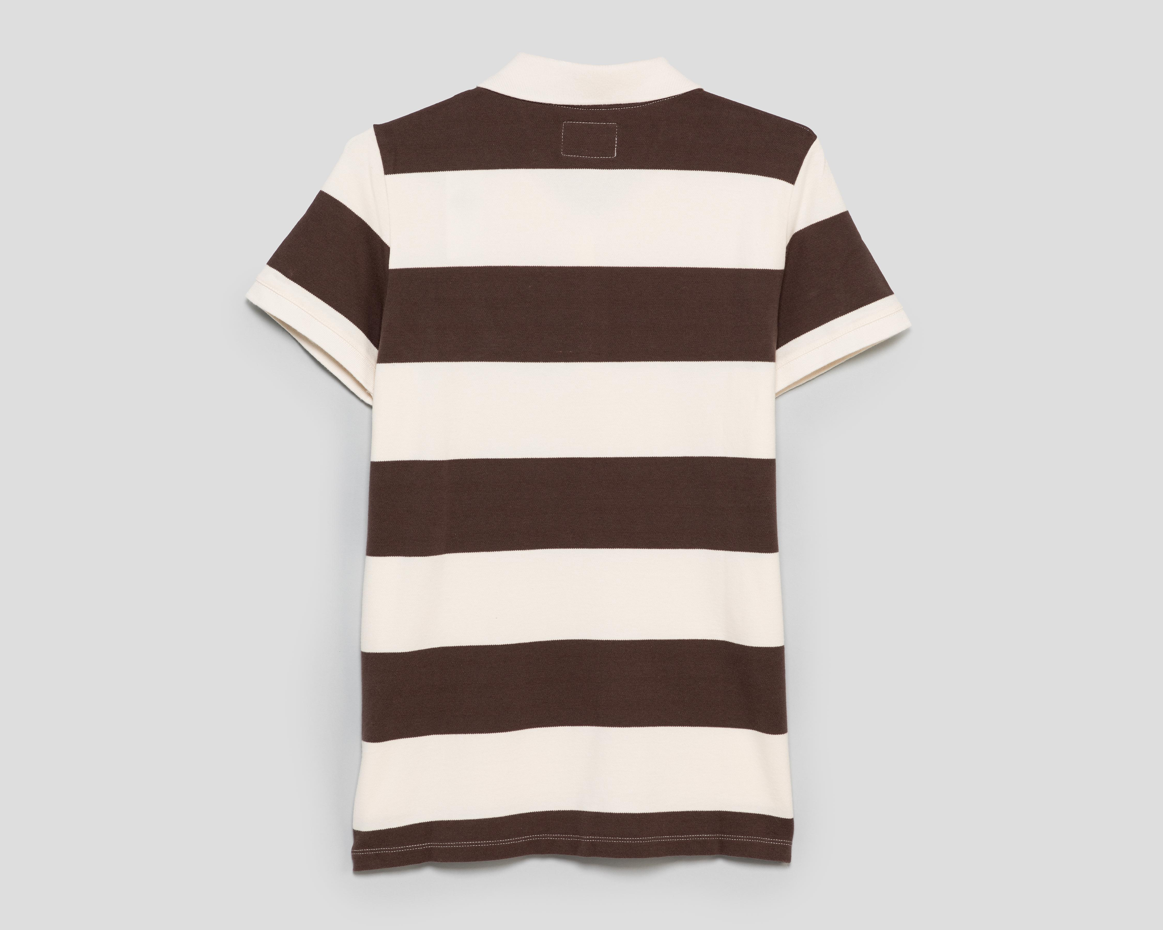 Foto 3 pulgar | Playera Polo American Eagle Café para Mujer