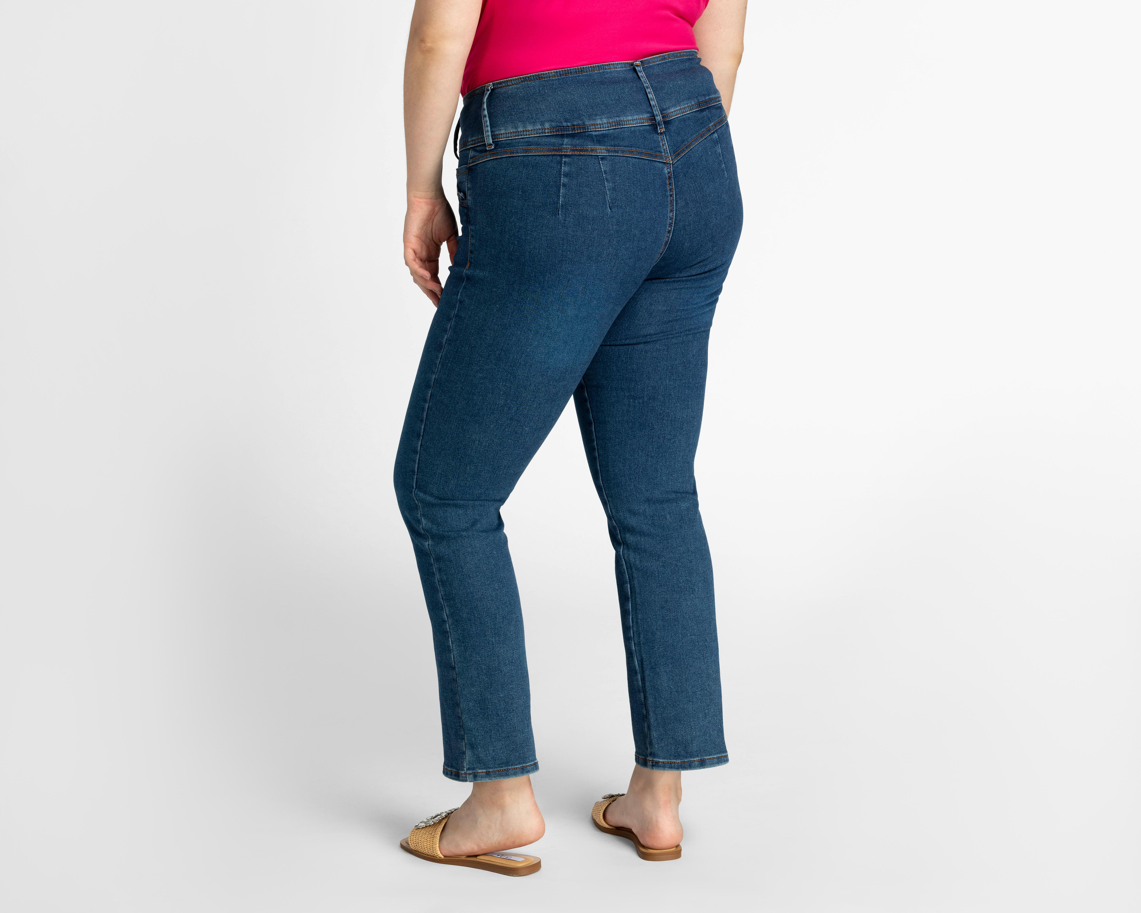 Foto 4 pulgar | Jeans Sahara Slim Fit con Botones