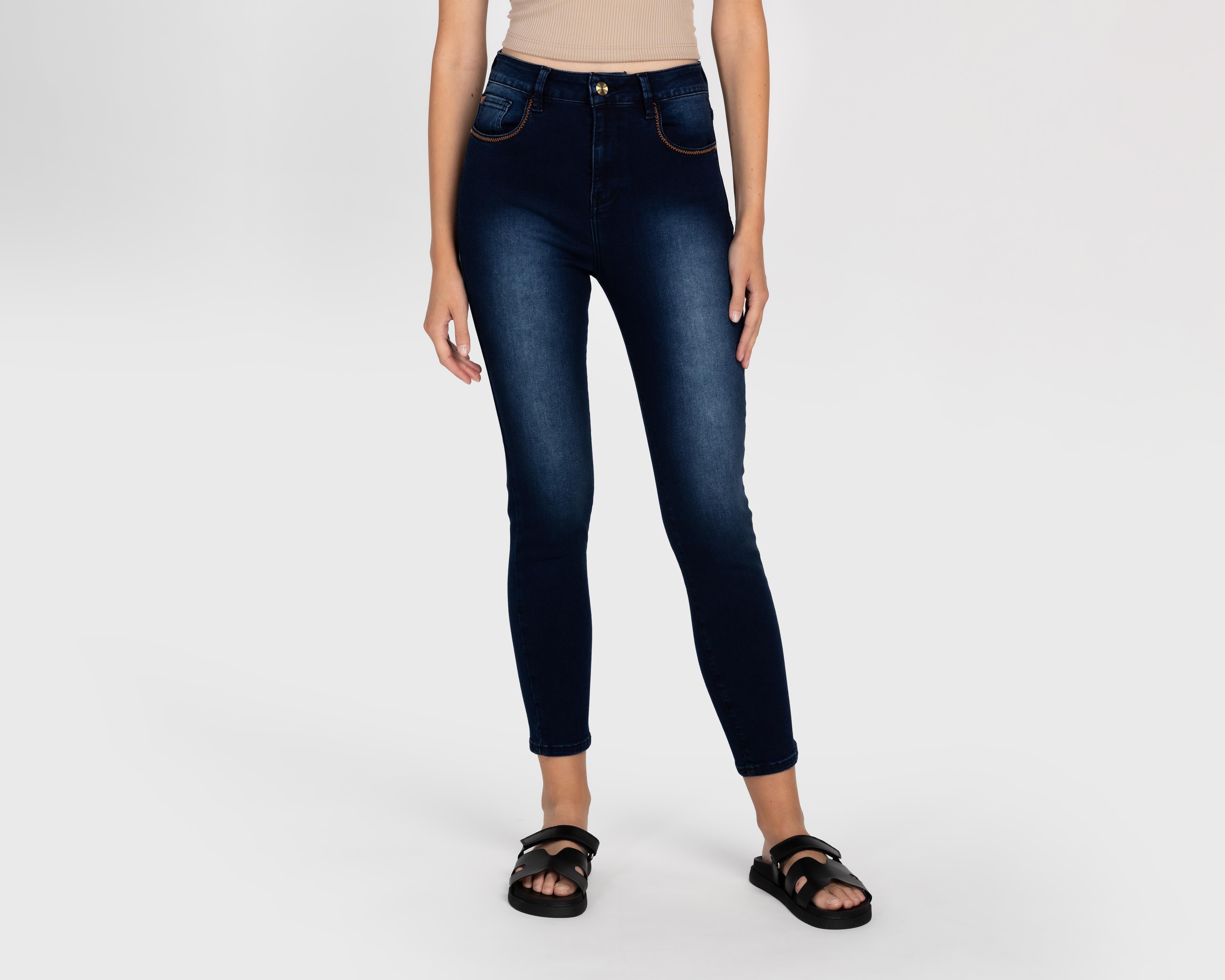 Foto 2 pulgar | Jeans Skinny Silver Plate para Mujer