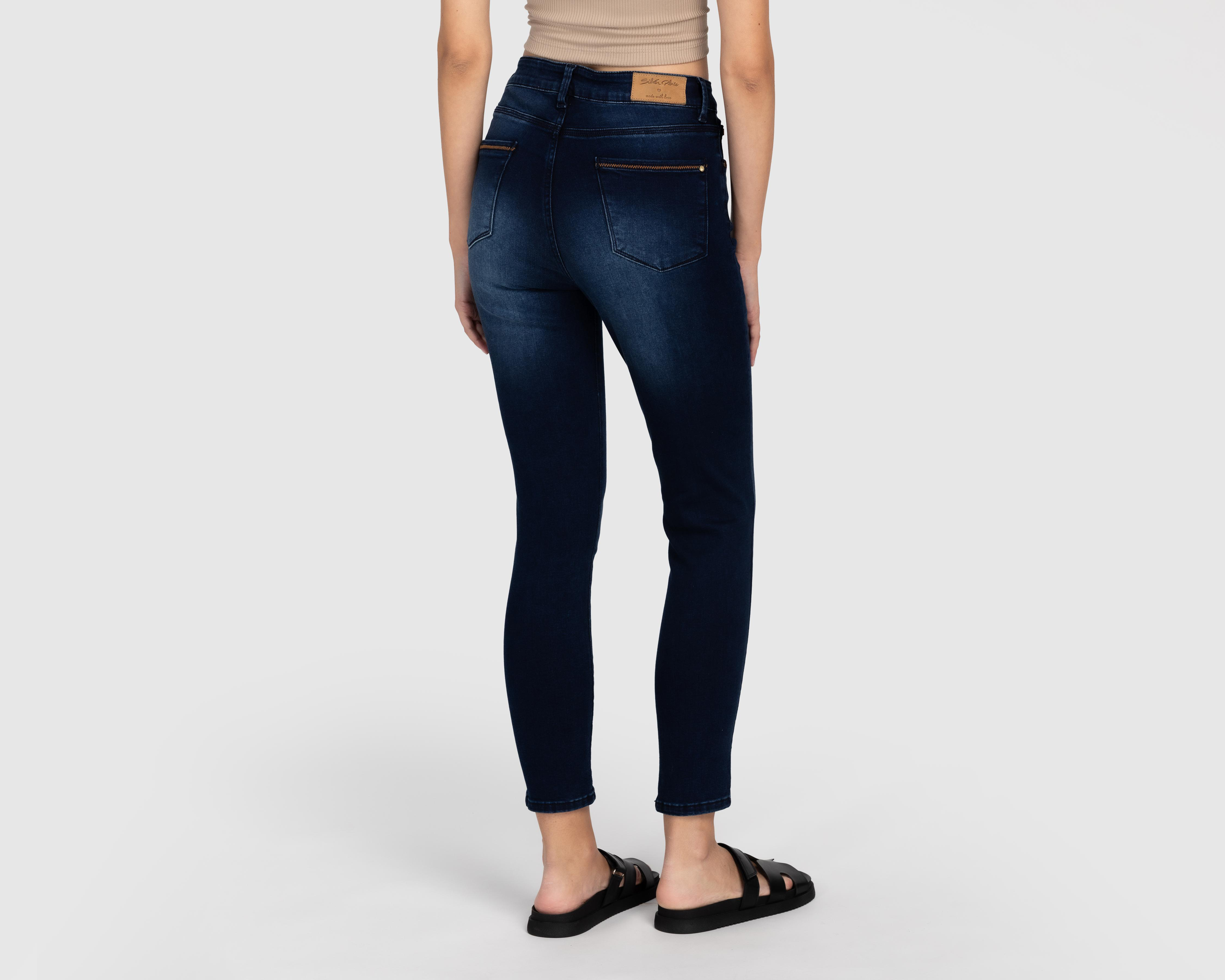 Foto 4 pulgar | Jeans Skinny Silver Plate para Mujer