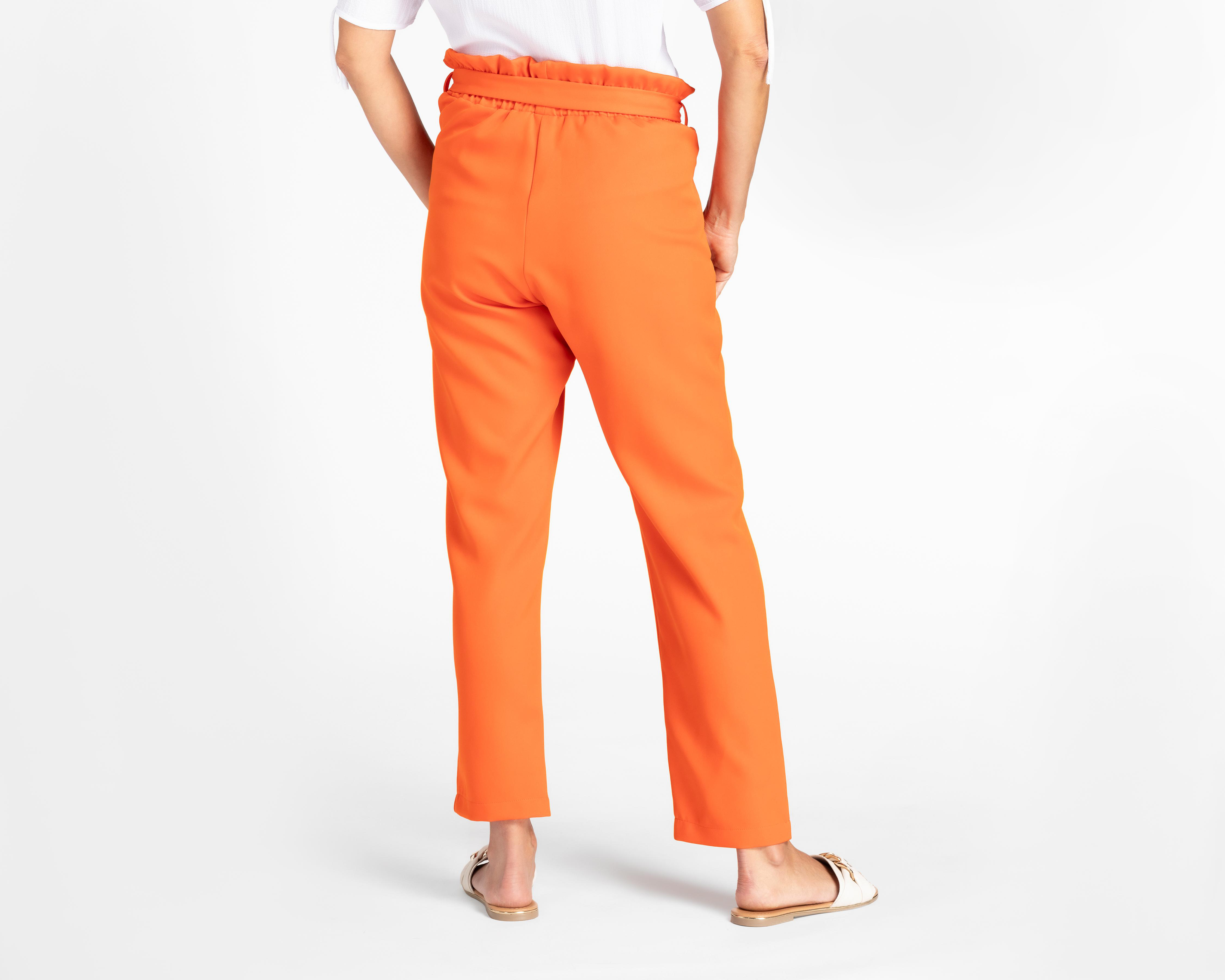 Foto 3 | Pantalón Sahara Anaranjado