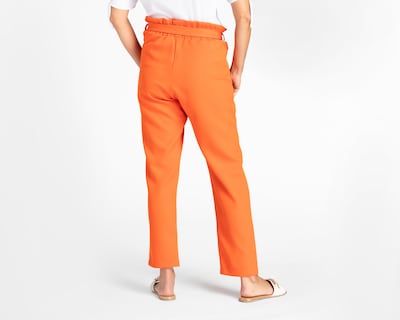Foto 3 | Pantalón Sahara Anaranjado