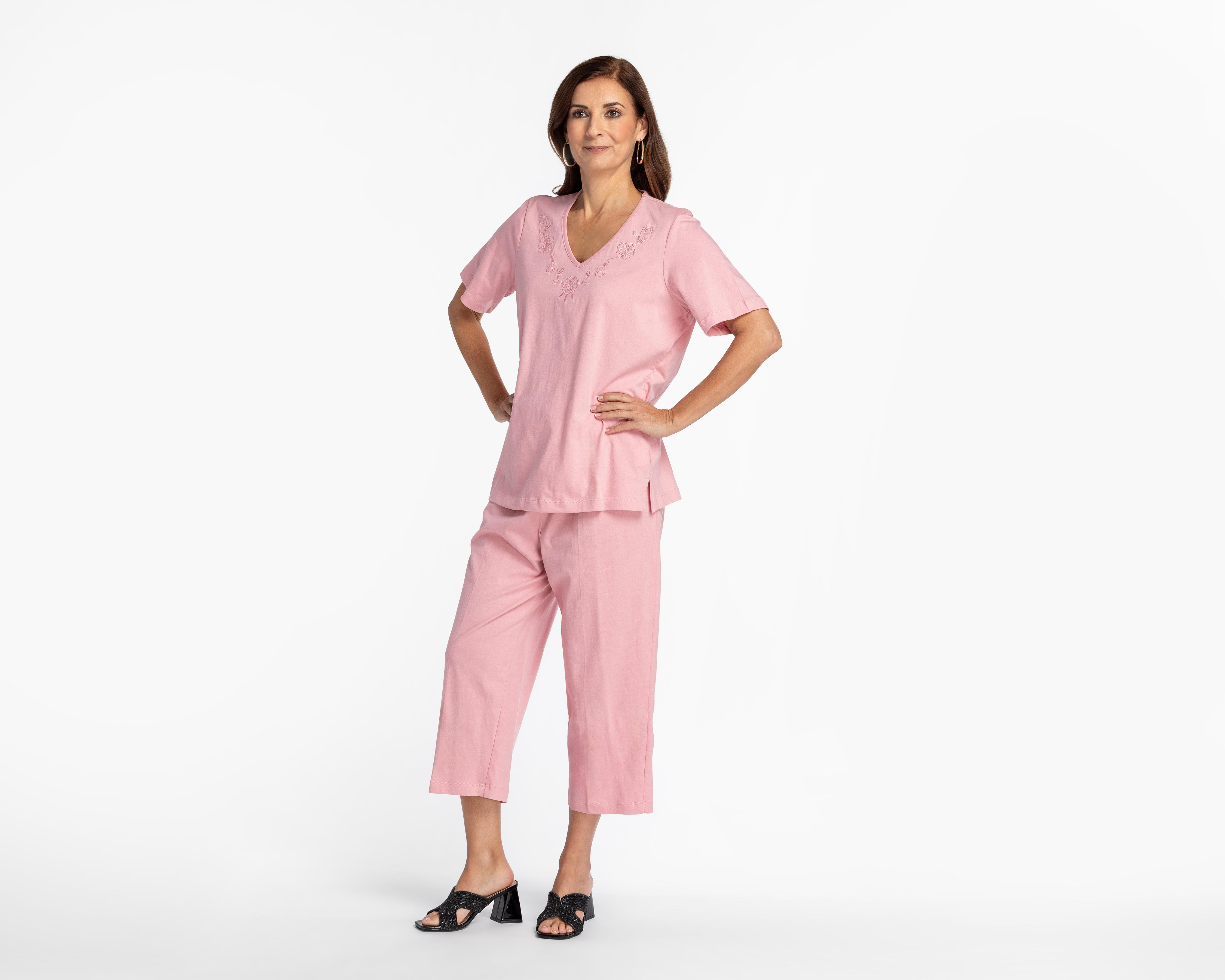 Blusa con Pantalón Lady Sun de Algodón