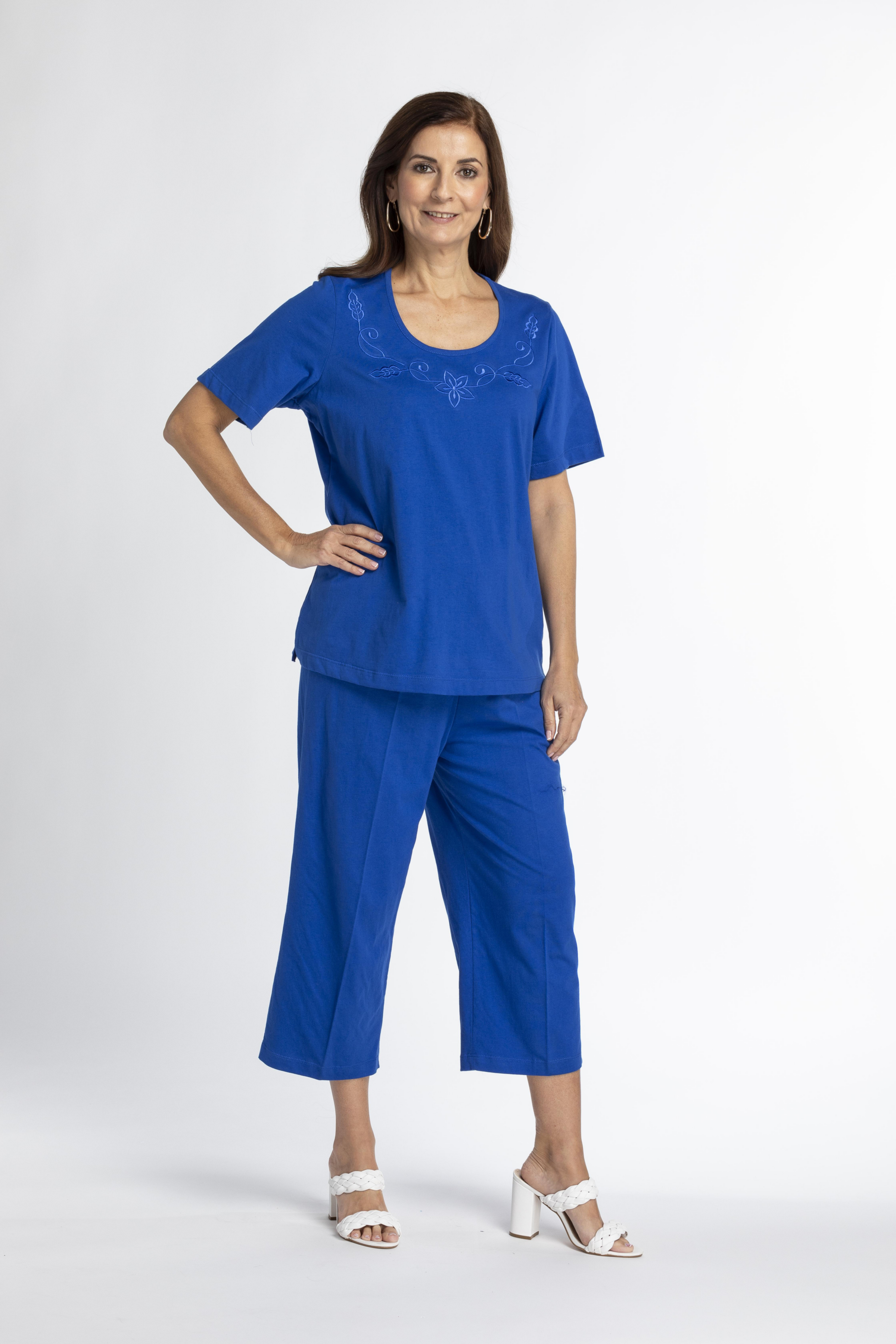Blusa con Pantalón Lady Sun Bordado