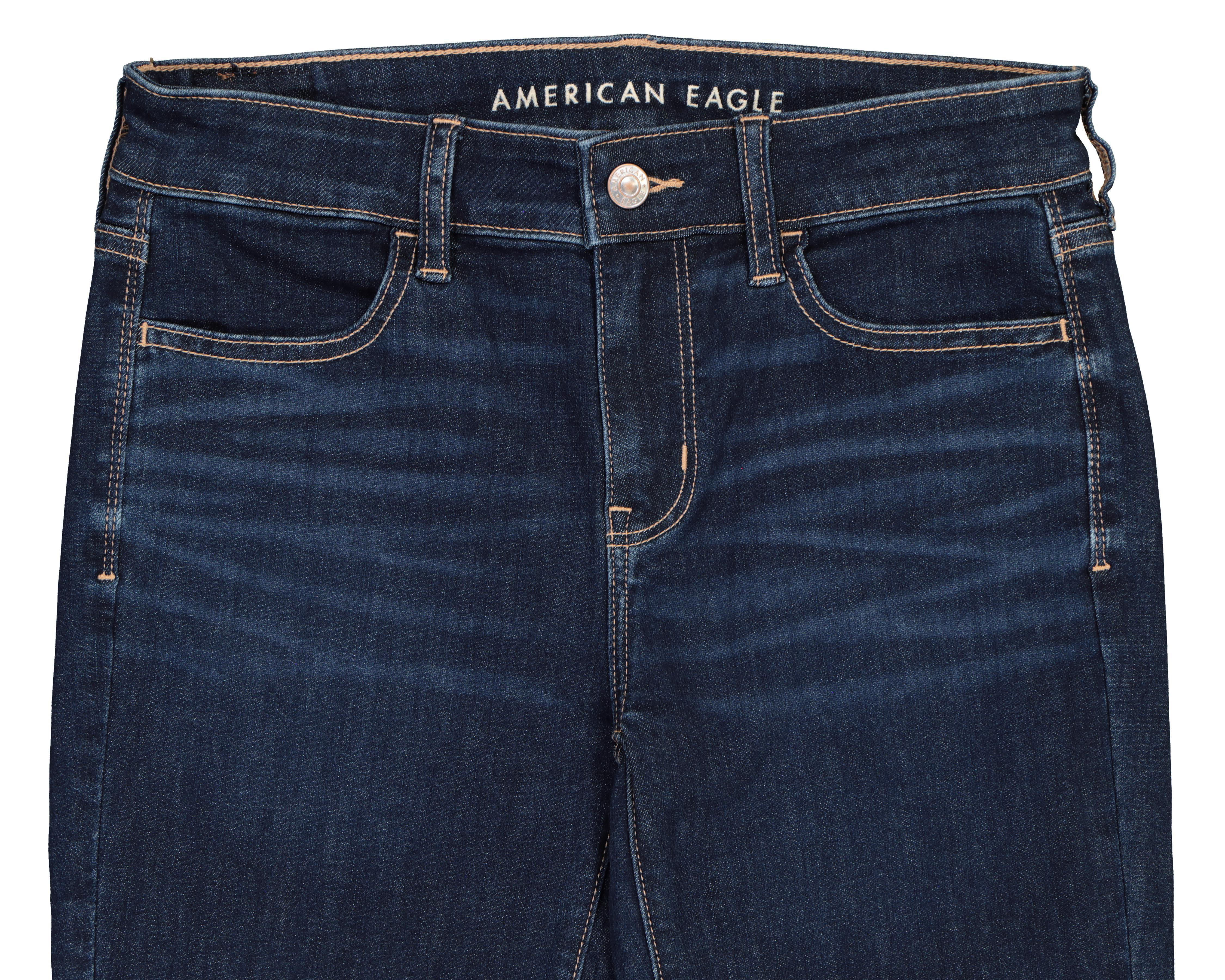 Foto 6 pulgar | Jeans American Eagle Kick Boot Deslavados