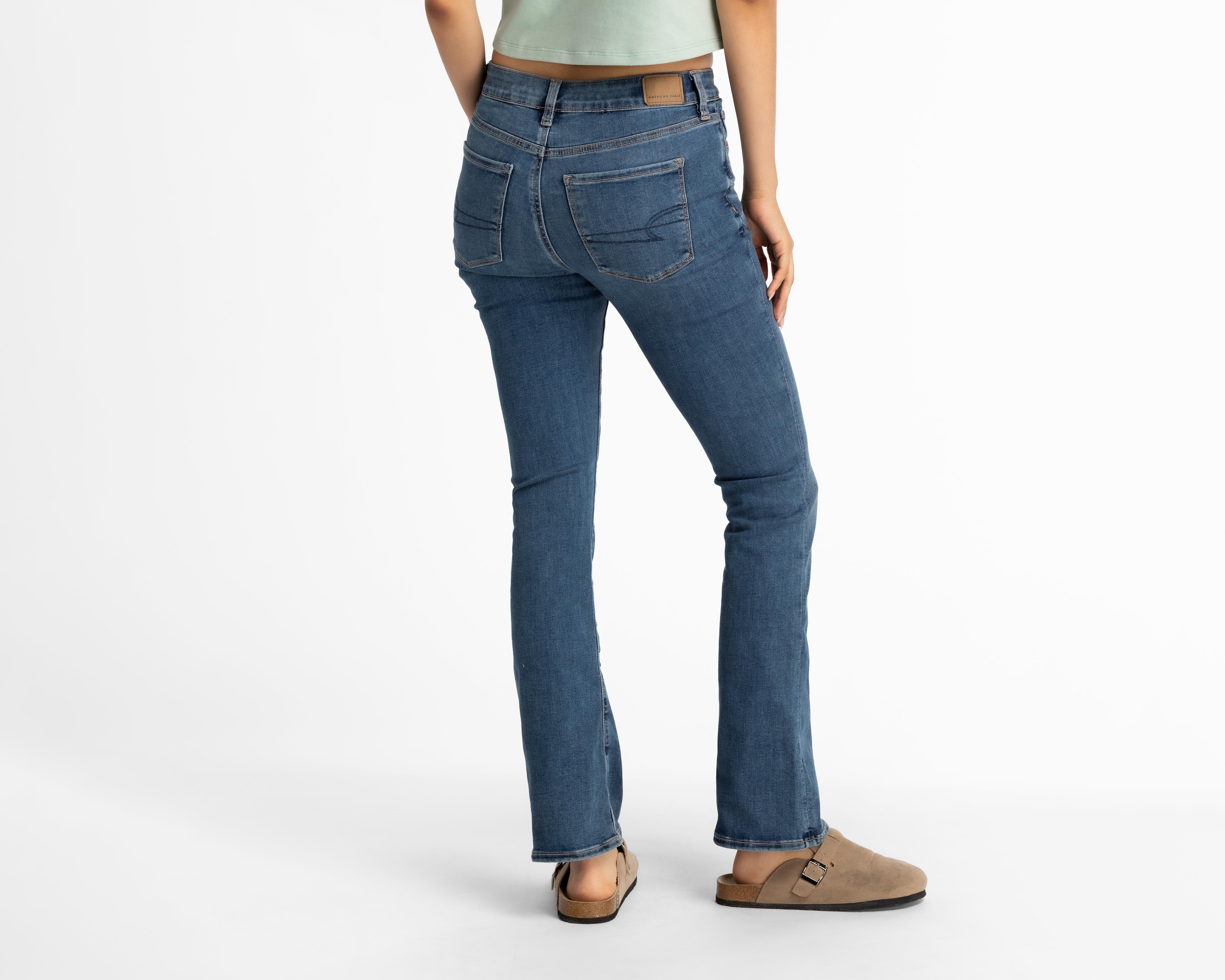 Foto 4 pulgar | Jeans American Eagle Ne(x)t Level High-Waisted Skinny Kick Bootcut Fit