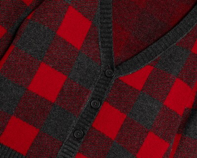 Foto 3 | Suéter a Cuadros American Eagle para Mujer