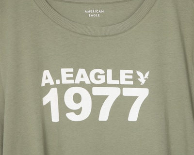 Foto 4 | Playera American Eagle Manga Corta con Estampado
