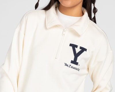 Foto 4 | Sudadera Refill Beige con Cierre