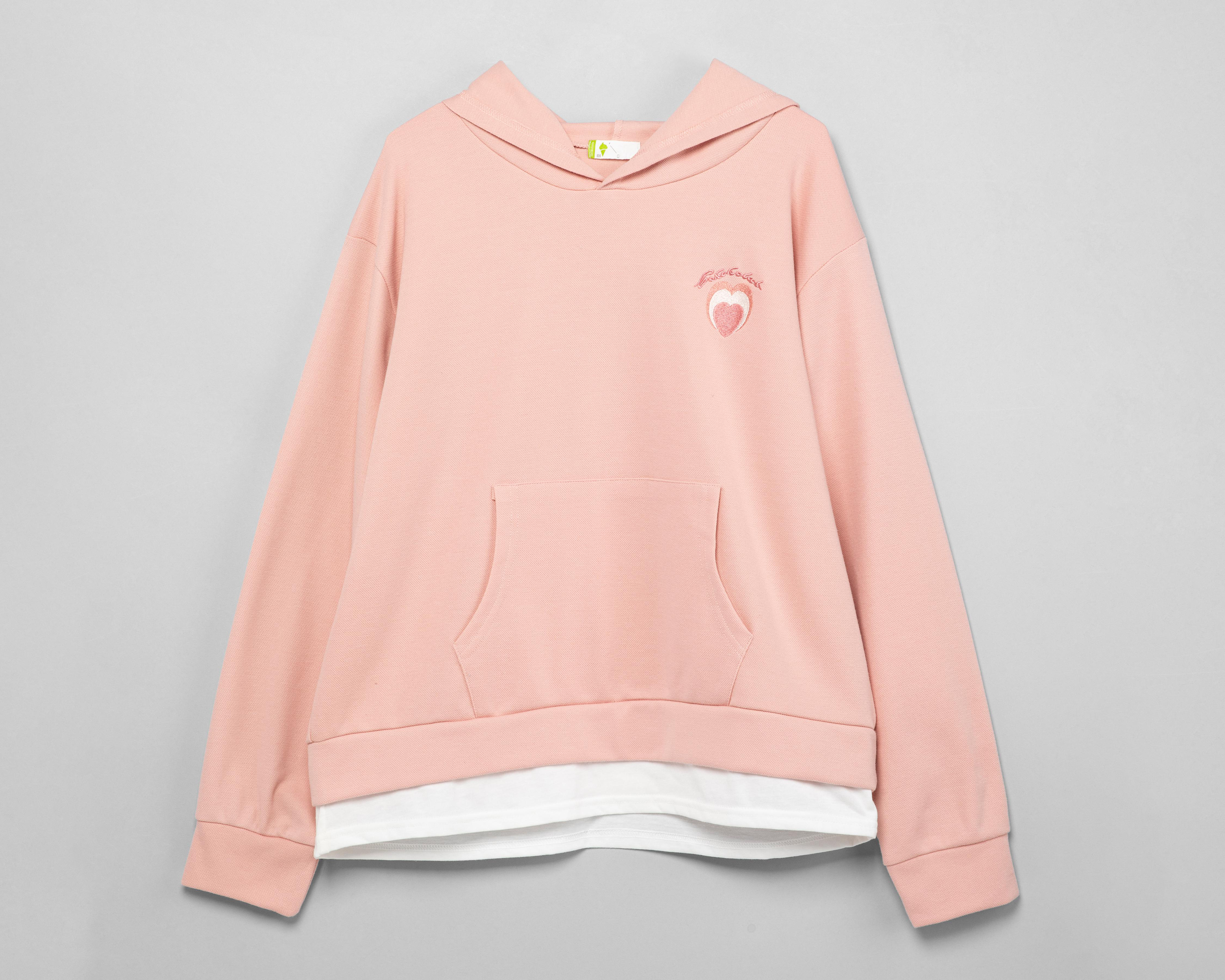 Sudadera 18 Forever Rosa con Capucha $249