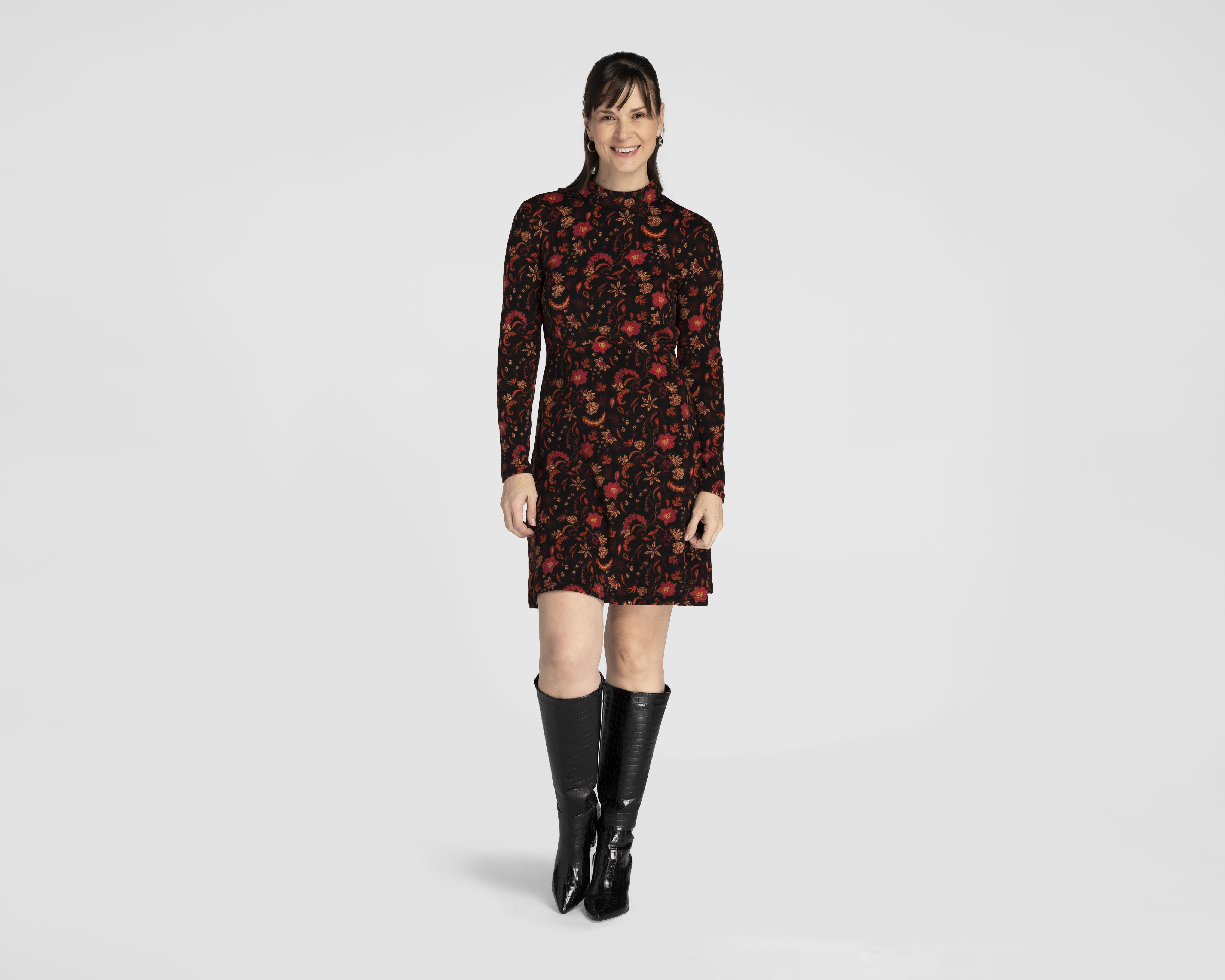 Foto 2 pulgar | Vestido Lady Sun Casual con Flores