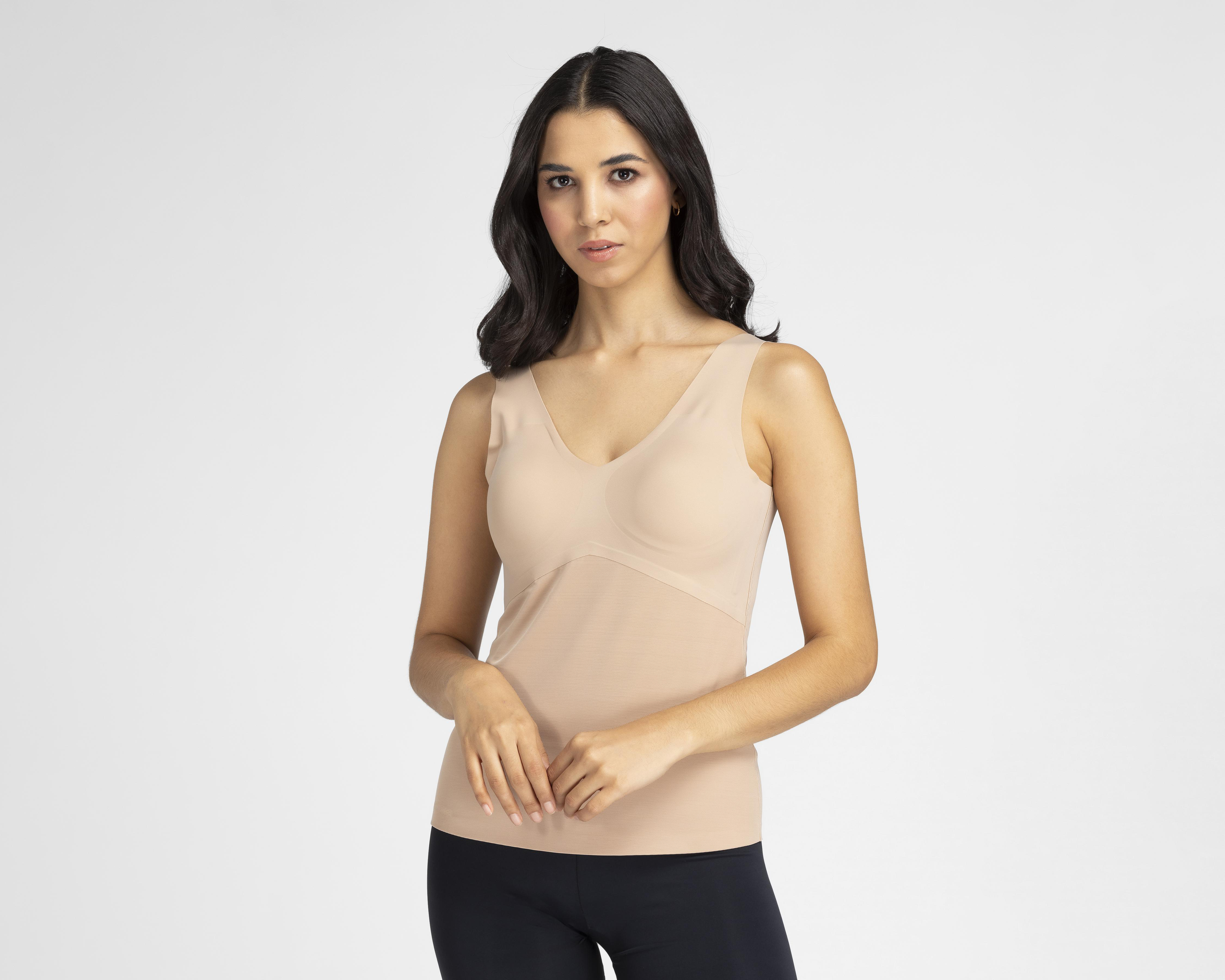 Foto 2 pulgar | Camiseta Control Beauty Secret con Copas para Mujer