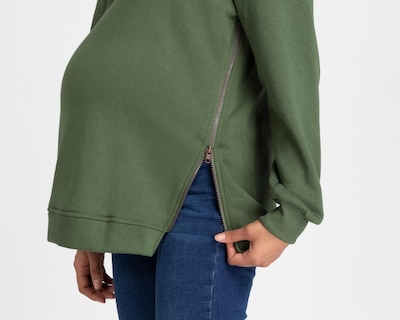 Foto 4 | Sudadera de Maternidad Mamá Bella con Capucha