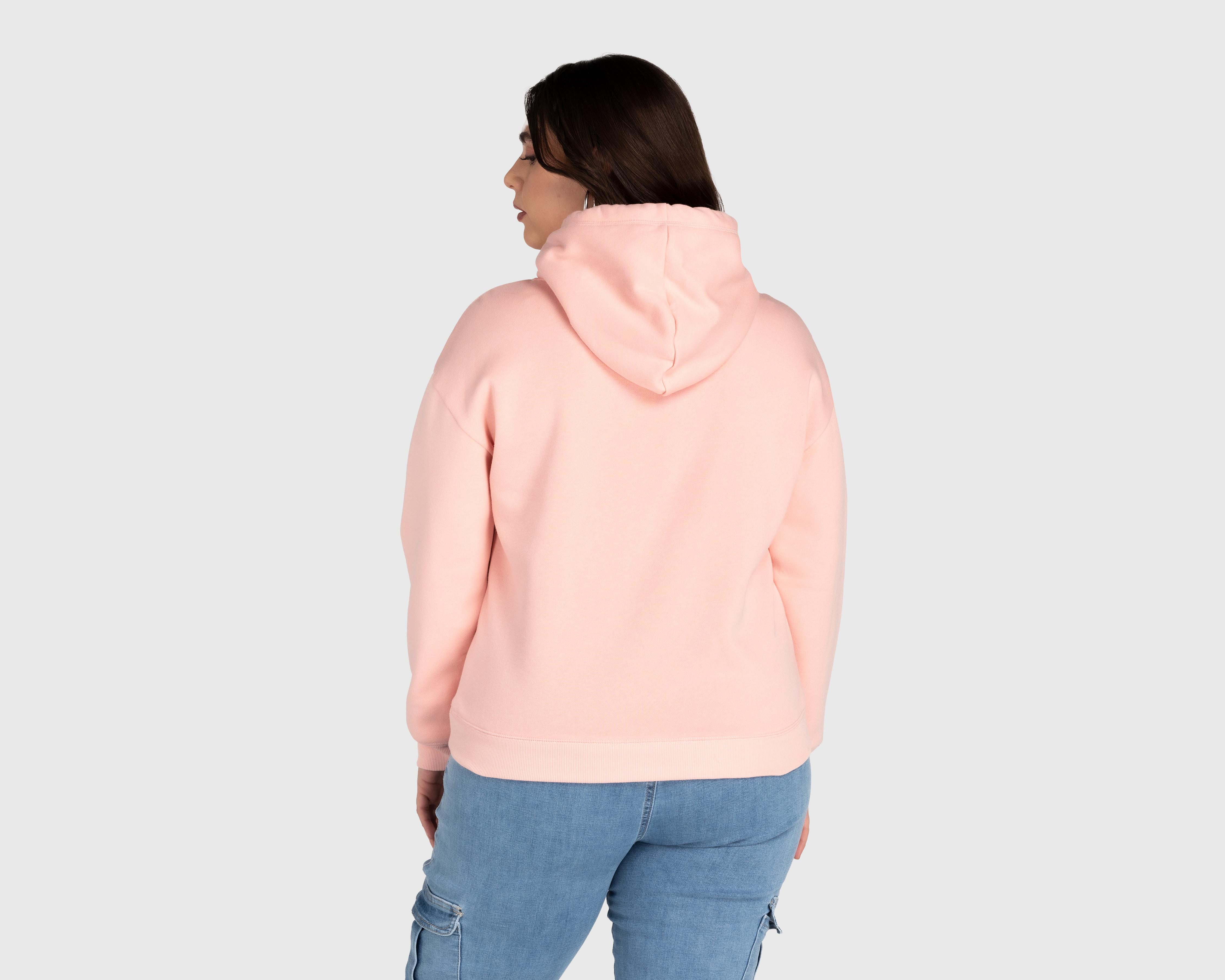 Foto 6 | Sudadera 18 Forever Rosa con Capucha