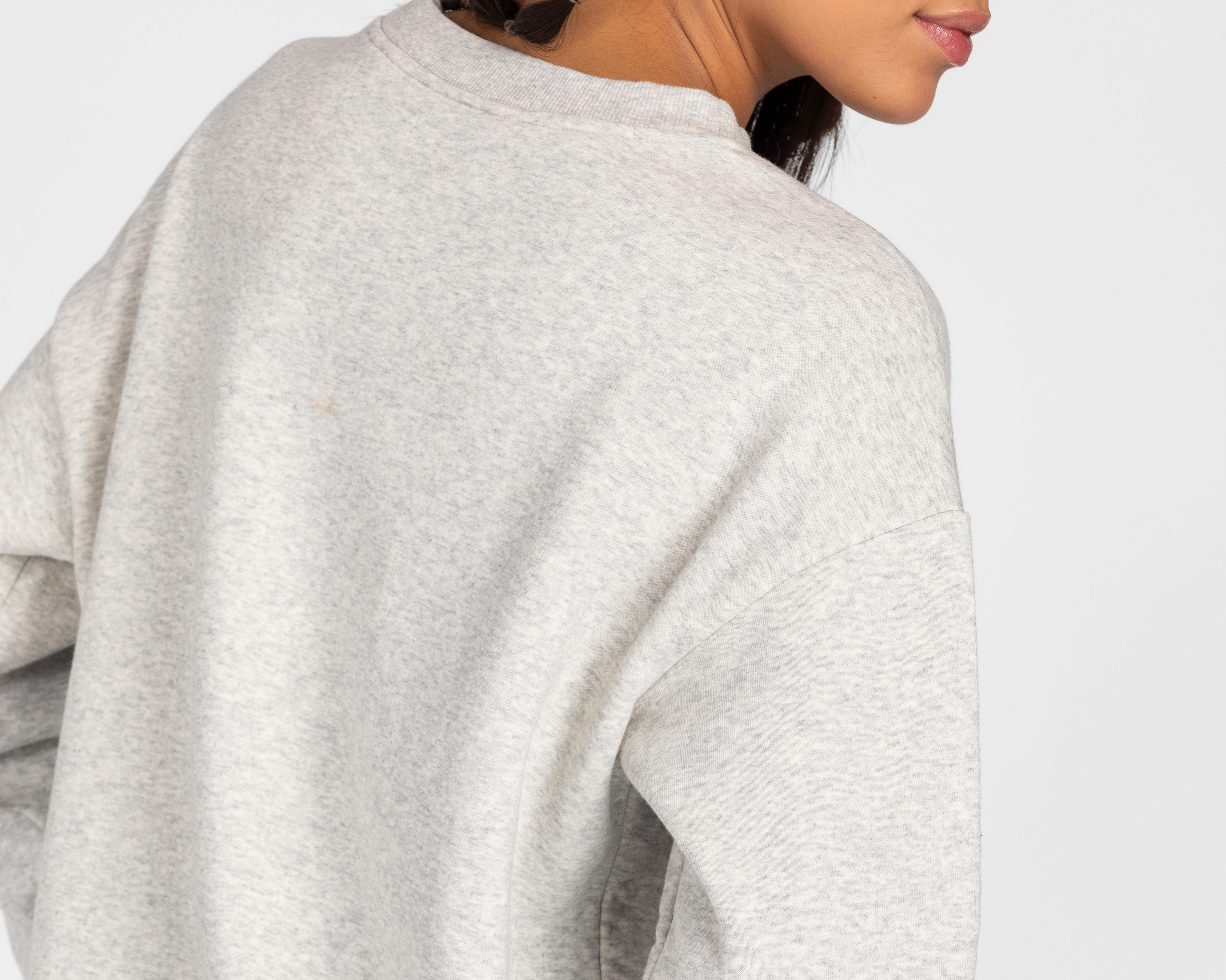 Foto 8 | Sudadera Refill Gris con Estampado