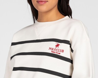 Foto 4 | Sudadera York Team Polo Club a Rayas