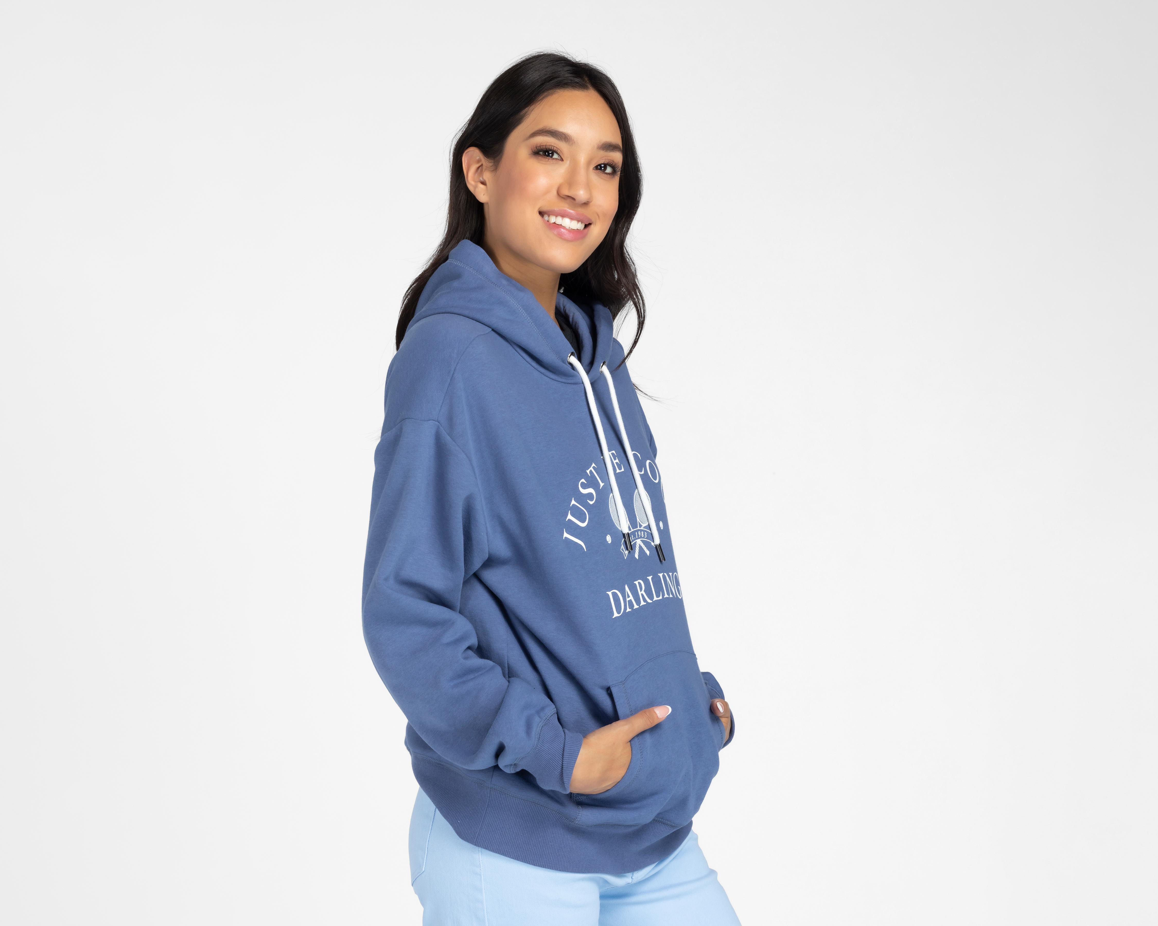 Foto 2 pulgar | Sudadera Refill Estampada con Capucha