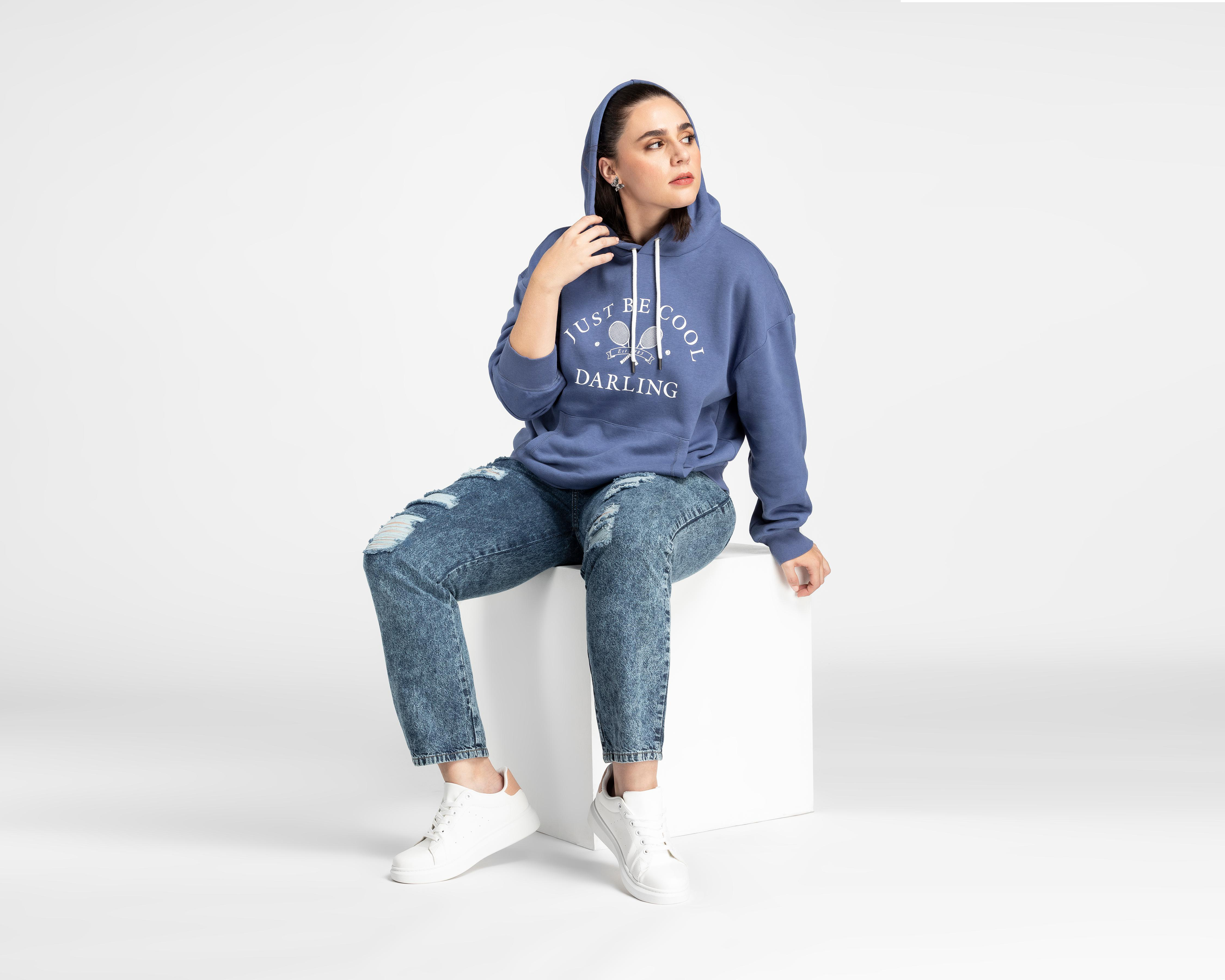 Foto 5 | Sudadera Refill Estampada con Capucha
