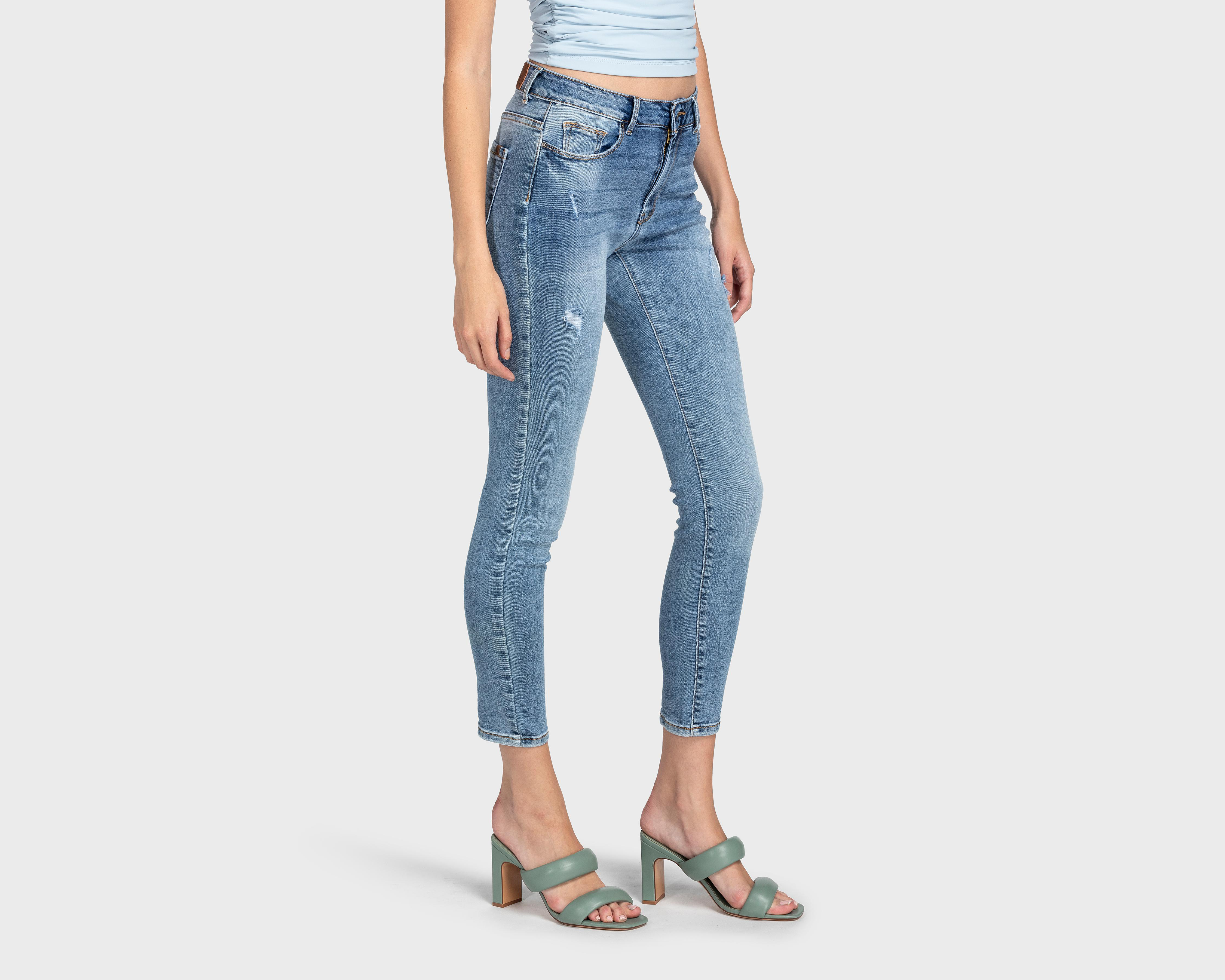 Jeans Skinny Boy London para Mujer $420
