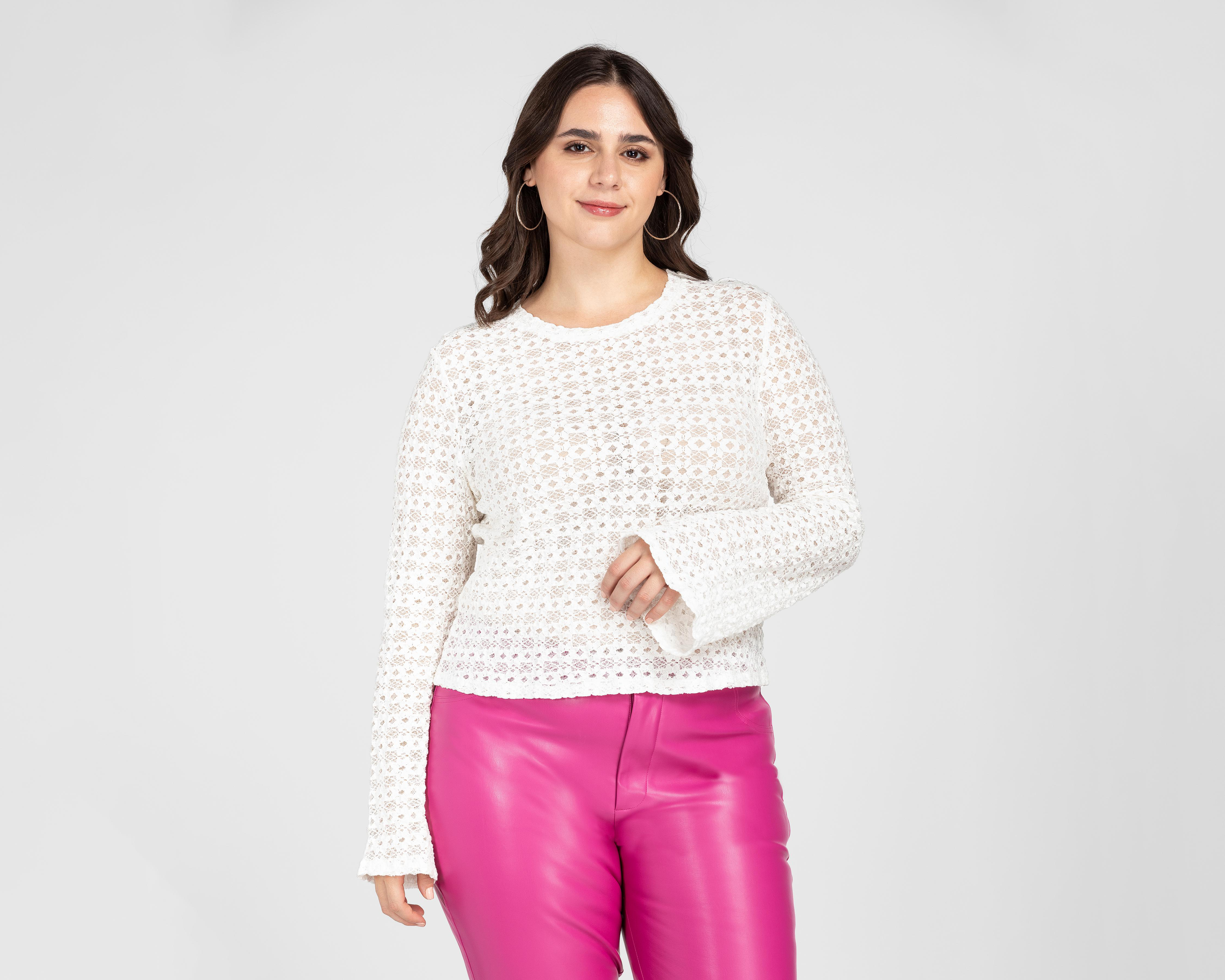 Foto 5 pulgar | Blusa 18 Forever de Encaje Floral