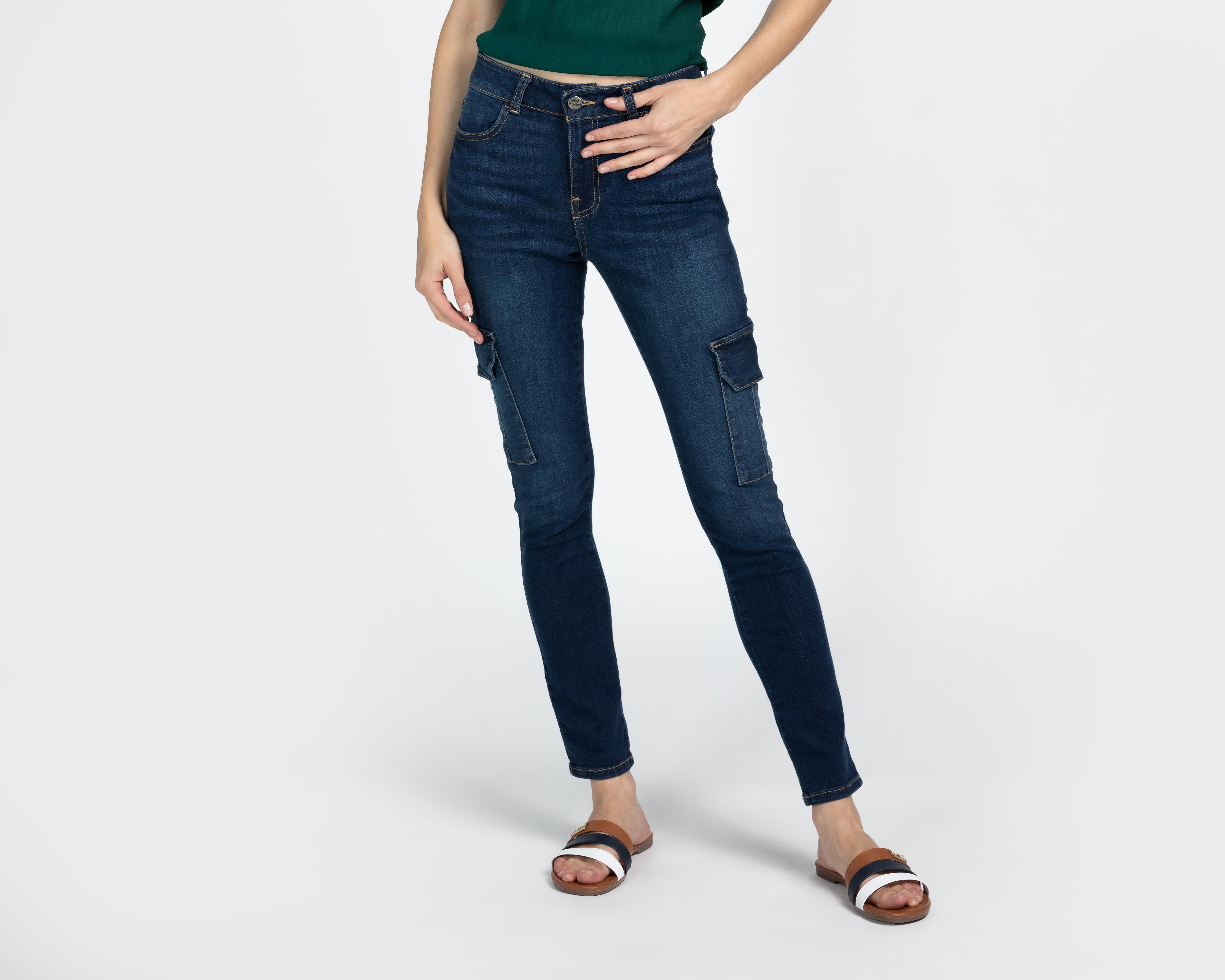 Foto 2 pulgar | Jeans Skinny Boy London para Mujer