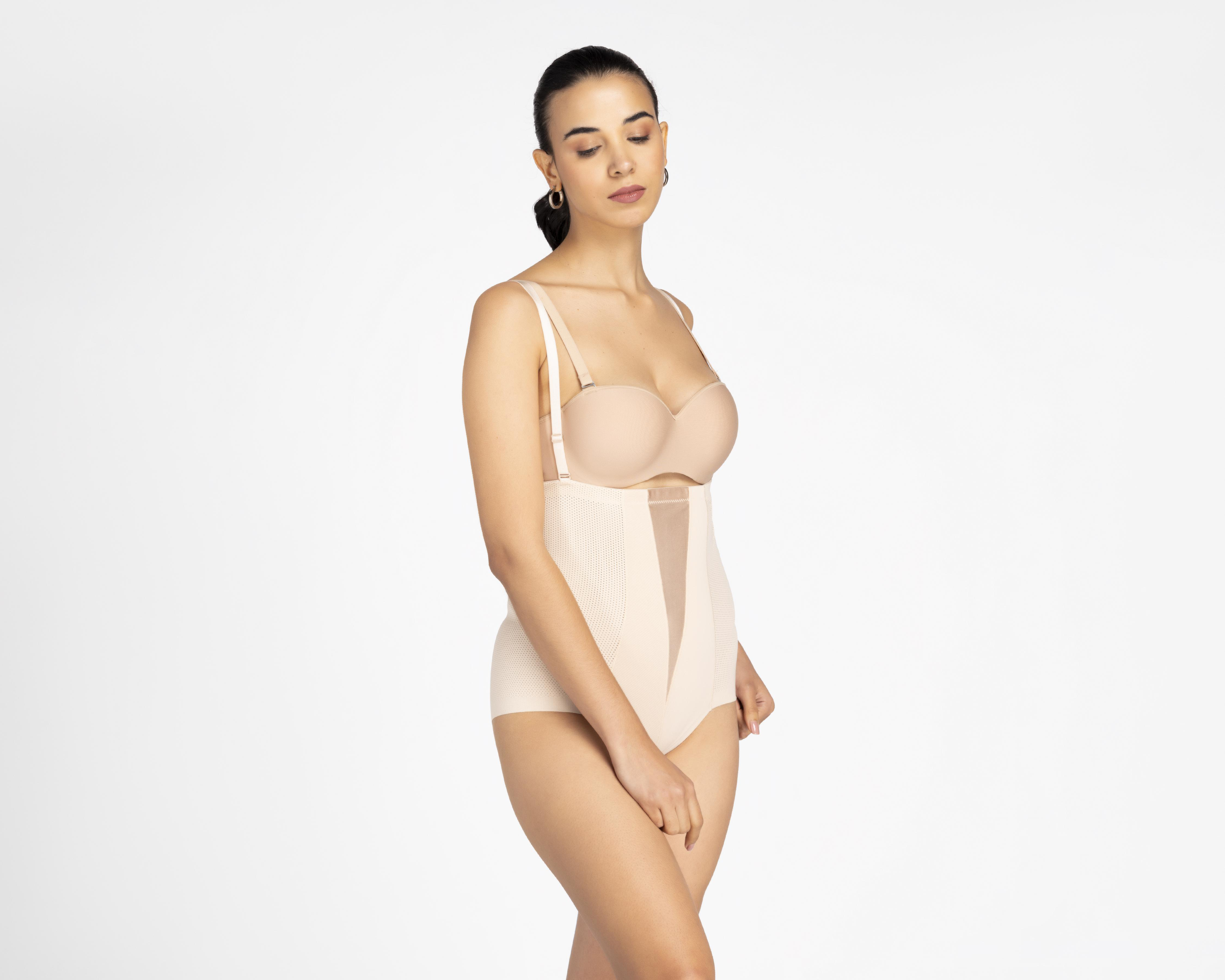 Body con Control Beauty Secret con Malla para Mujer