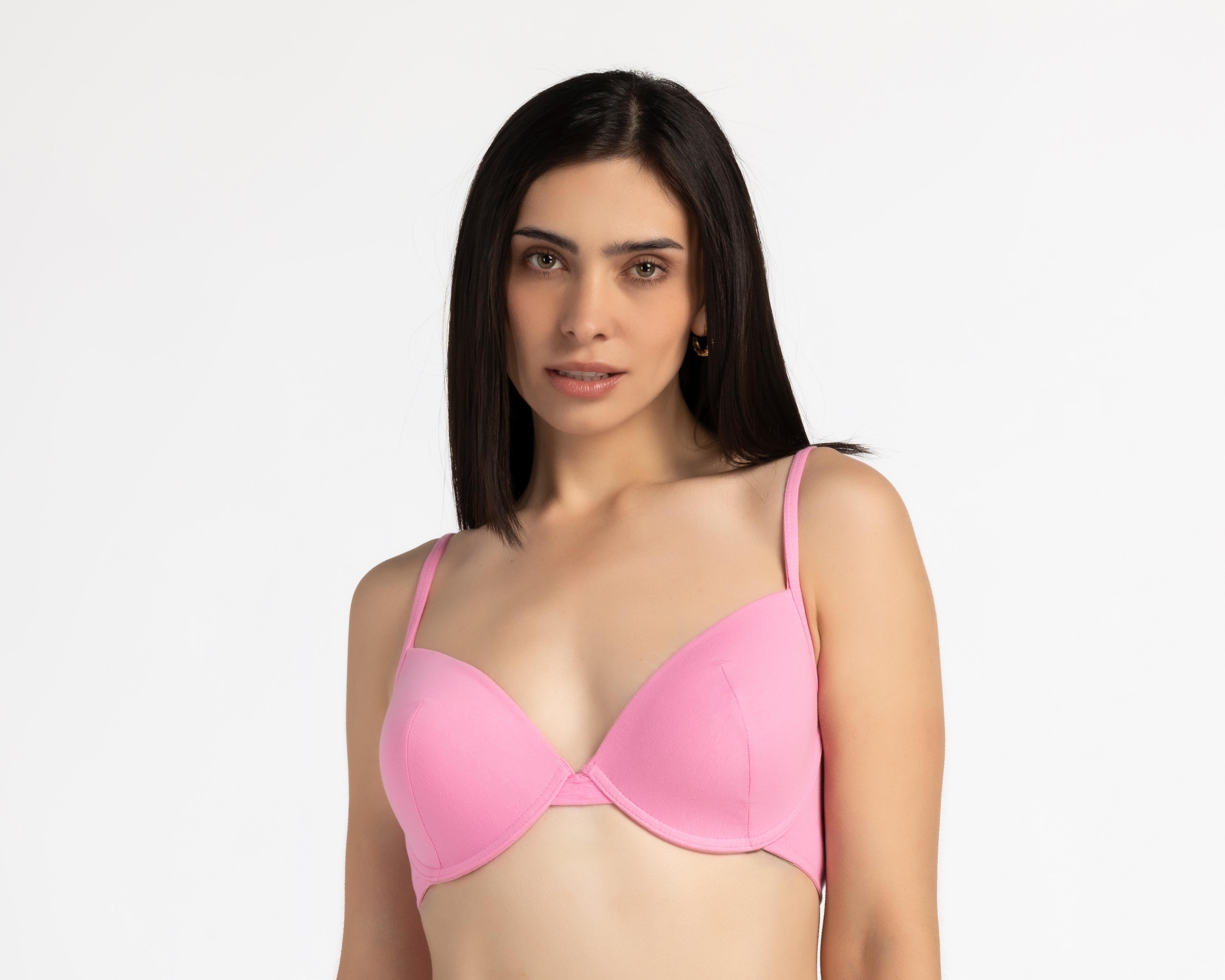 Foto 2 | Brasier con Varilla Lovest Copa Completa para Mujer 2 Pack