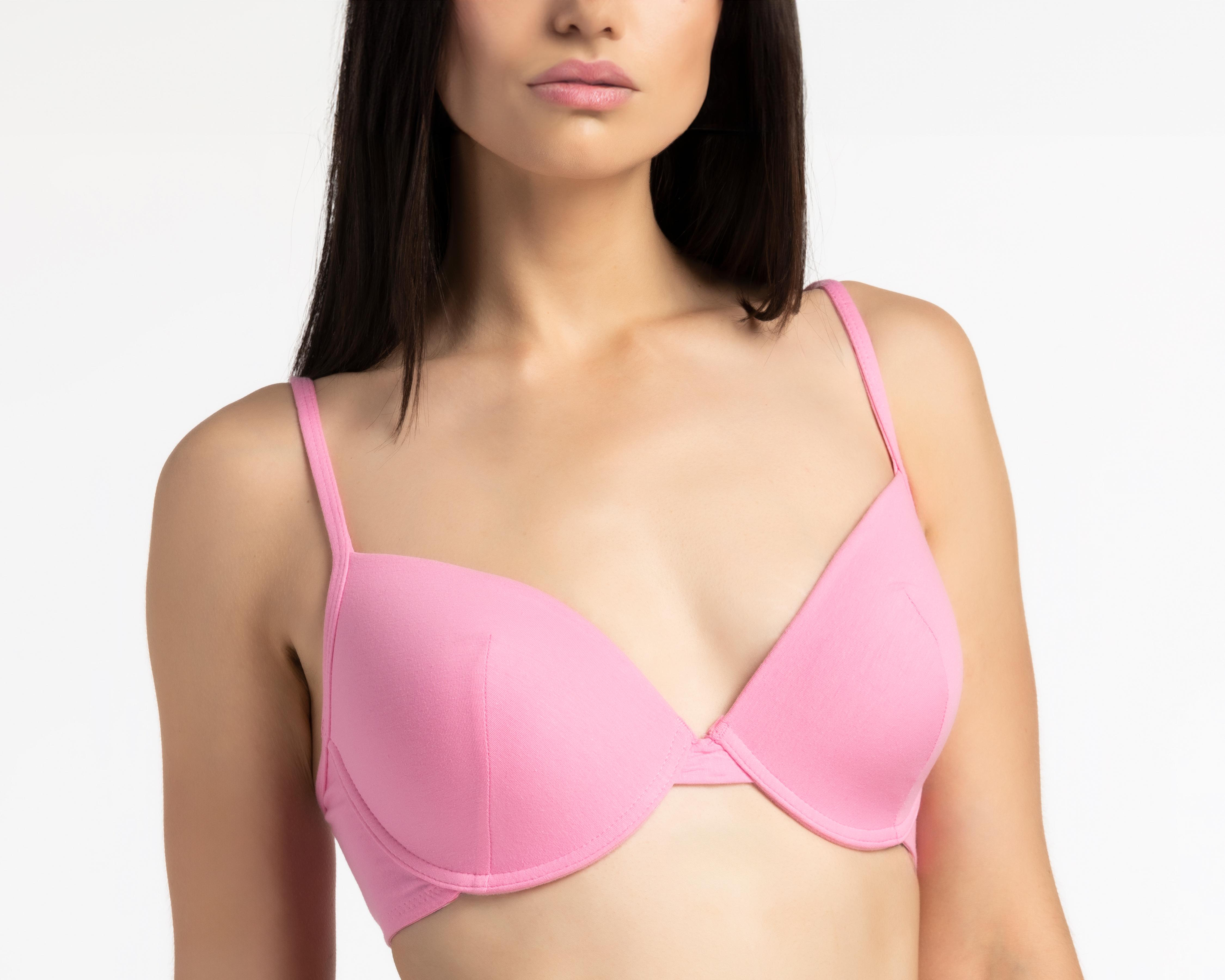 Foto 4 | Brasier con Varilla Lovest Copa Completa para Mujer 2 Pack