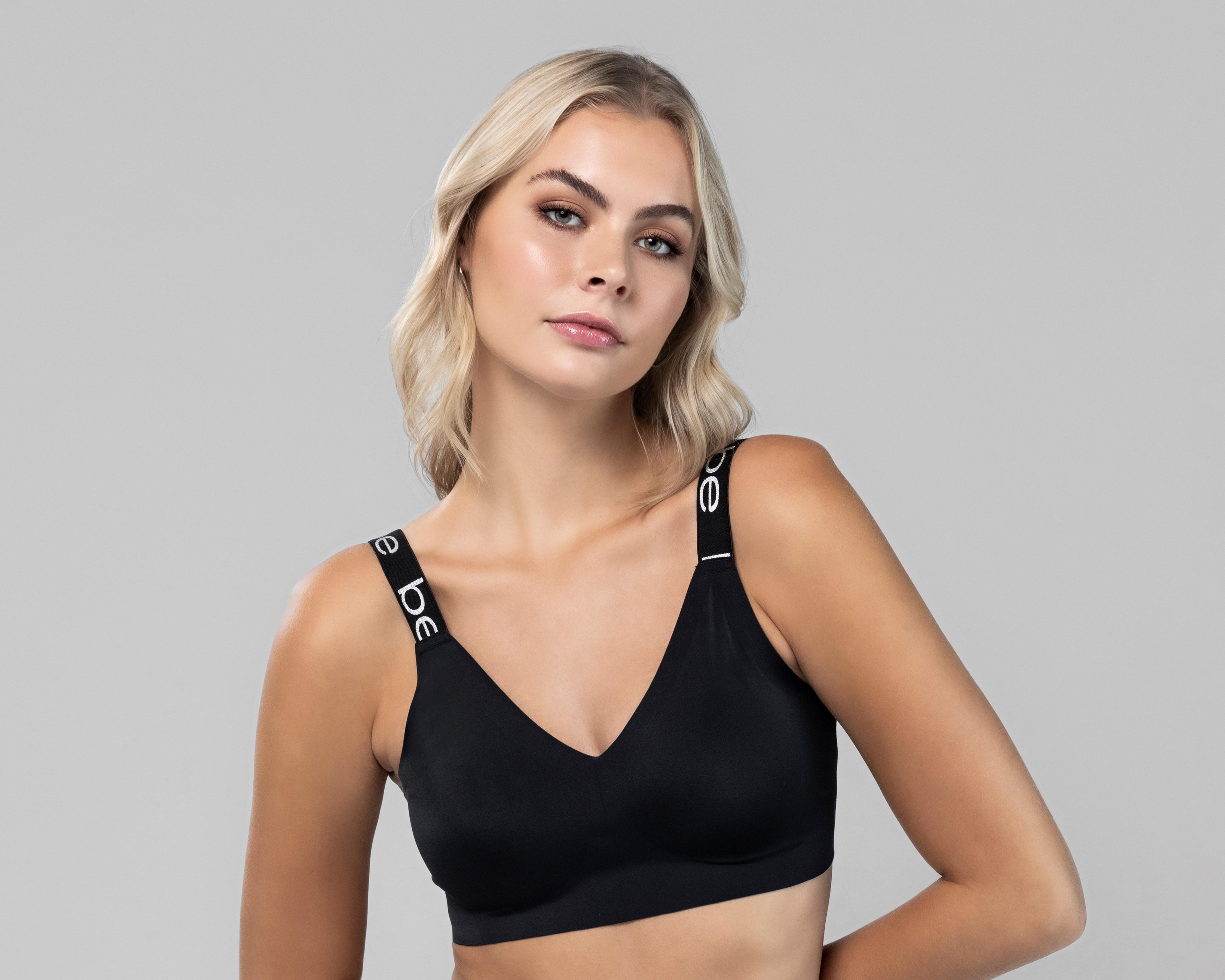 Foto 3 | Brasier sin Varilla Bebe Copa Preformada para Mujer 2 Pack