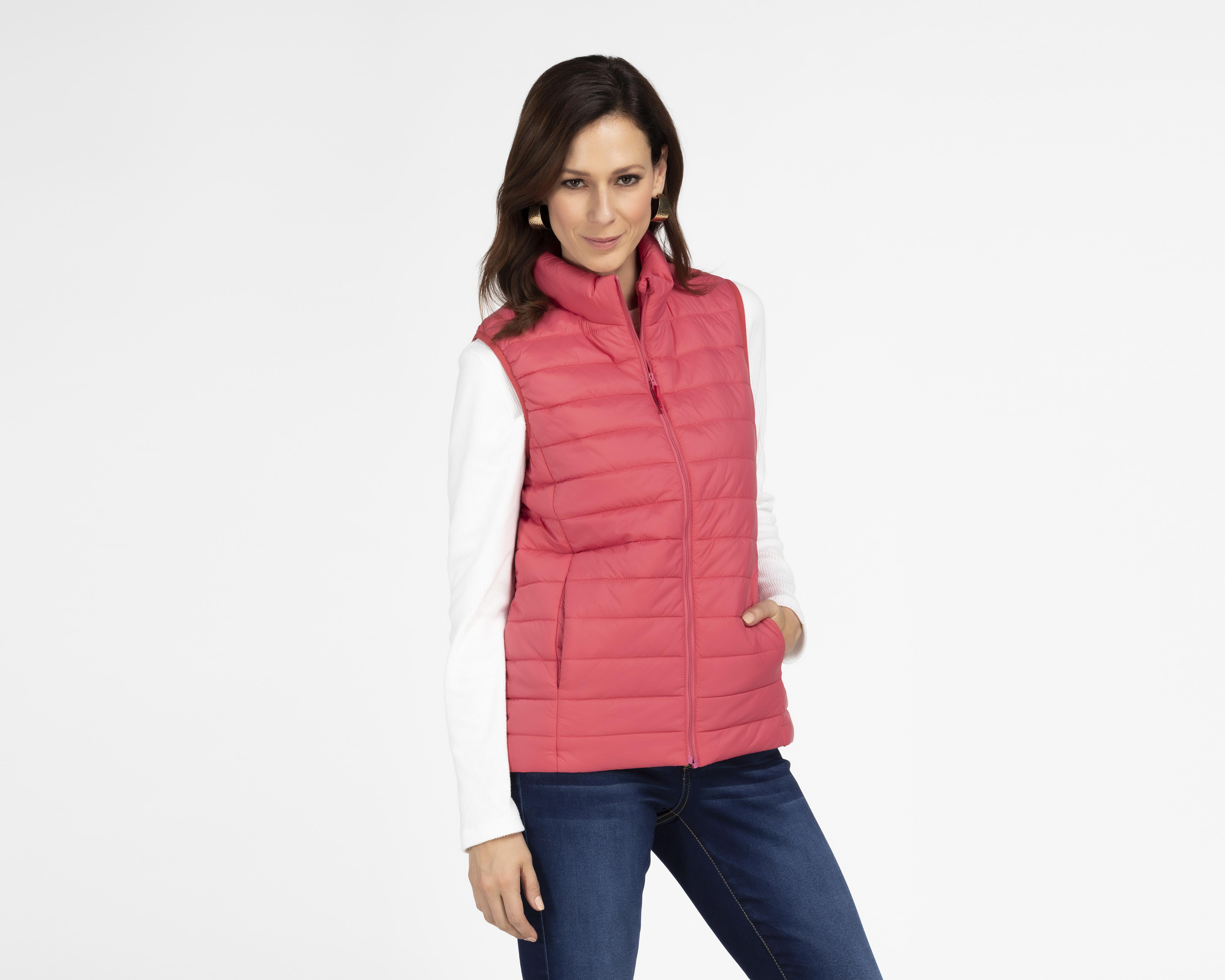 Foto 1 | Chaleco Lady Sun Capitonado Rosa