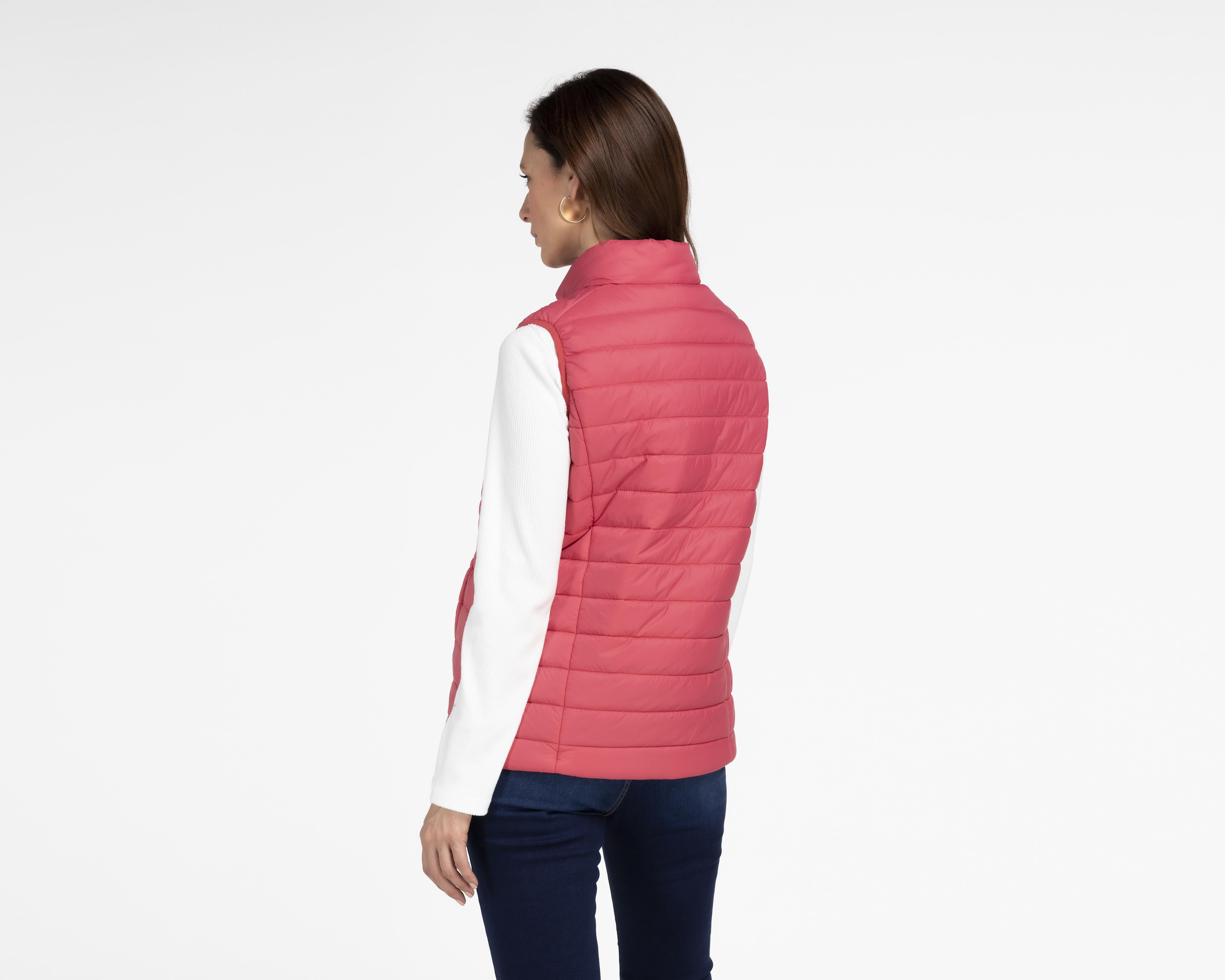 Foto 4 pulgar | Chaleco Lady Sun Capitonado Rosa