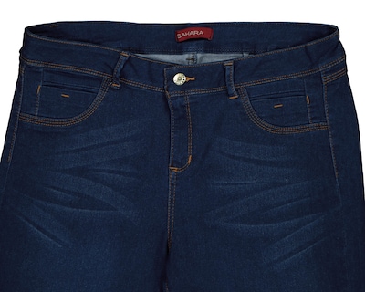 Foto 3 | Pantalón Capri Sahara de Mezclilla