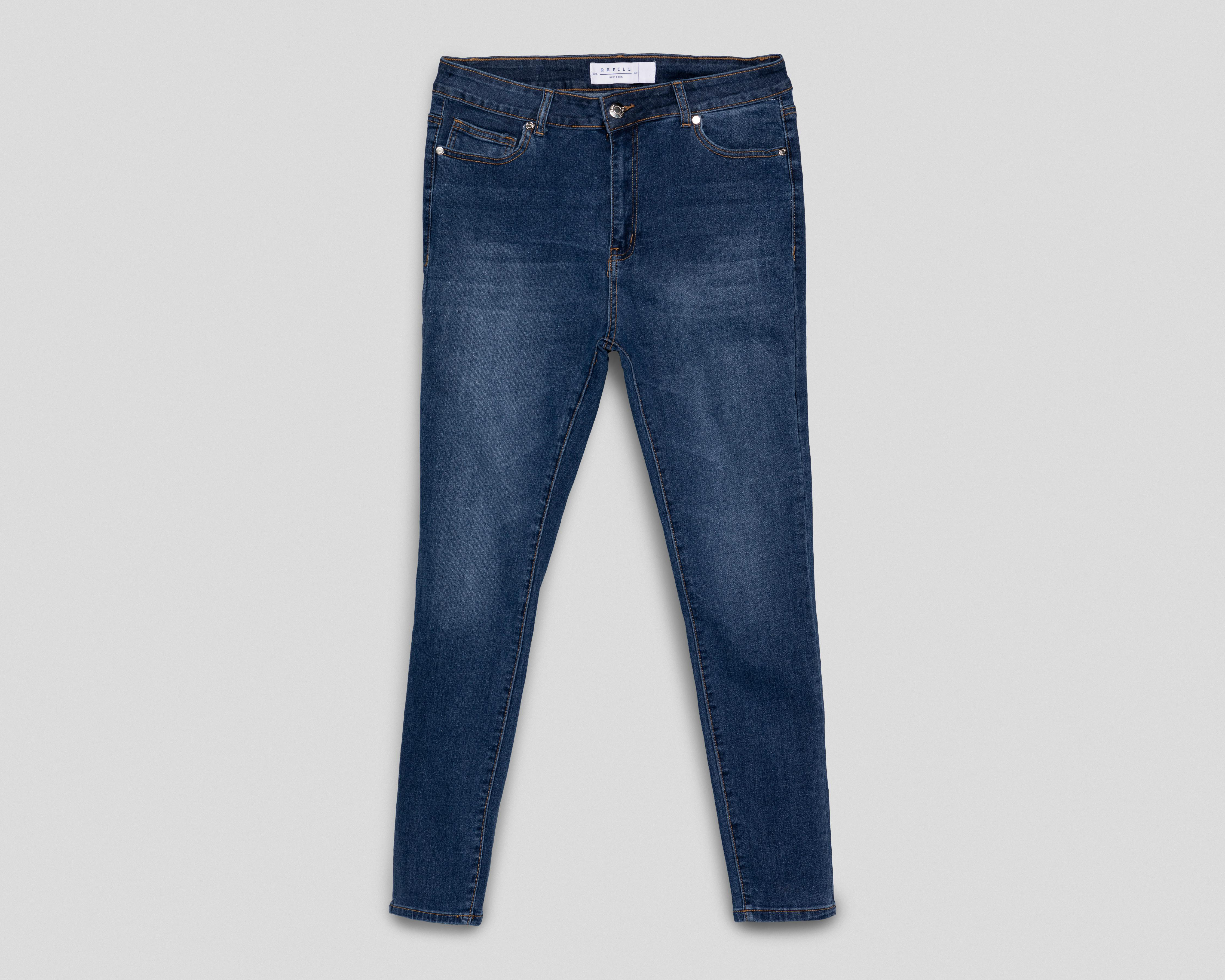 Foto 2 pulgar | Jeans Skinny Refill para Mujer