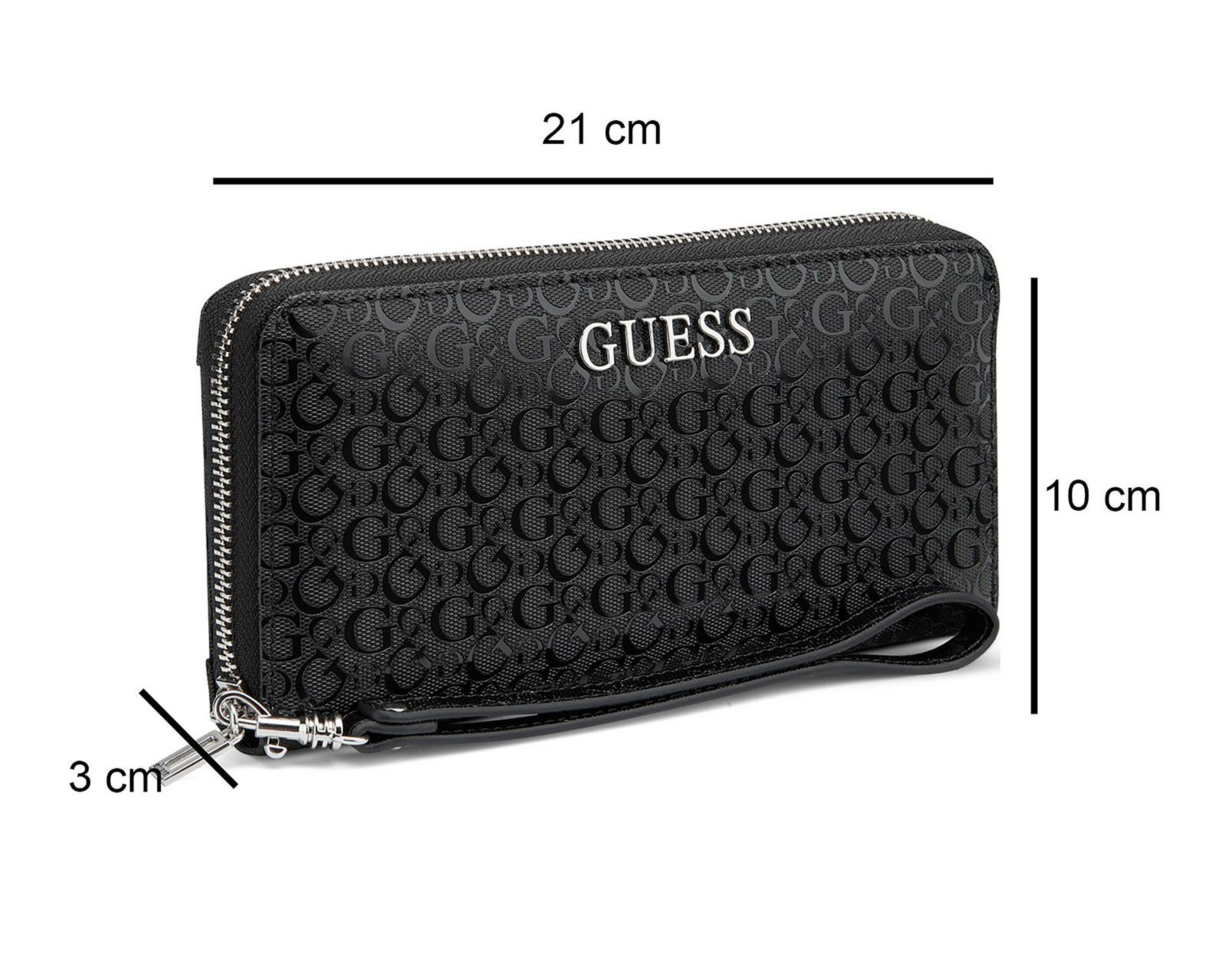 Foto 6 pulgar | Cartera para Mujer Guess Negra
