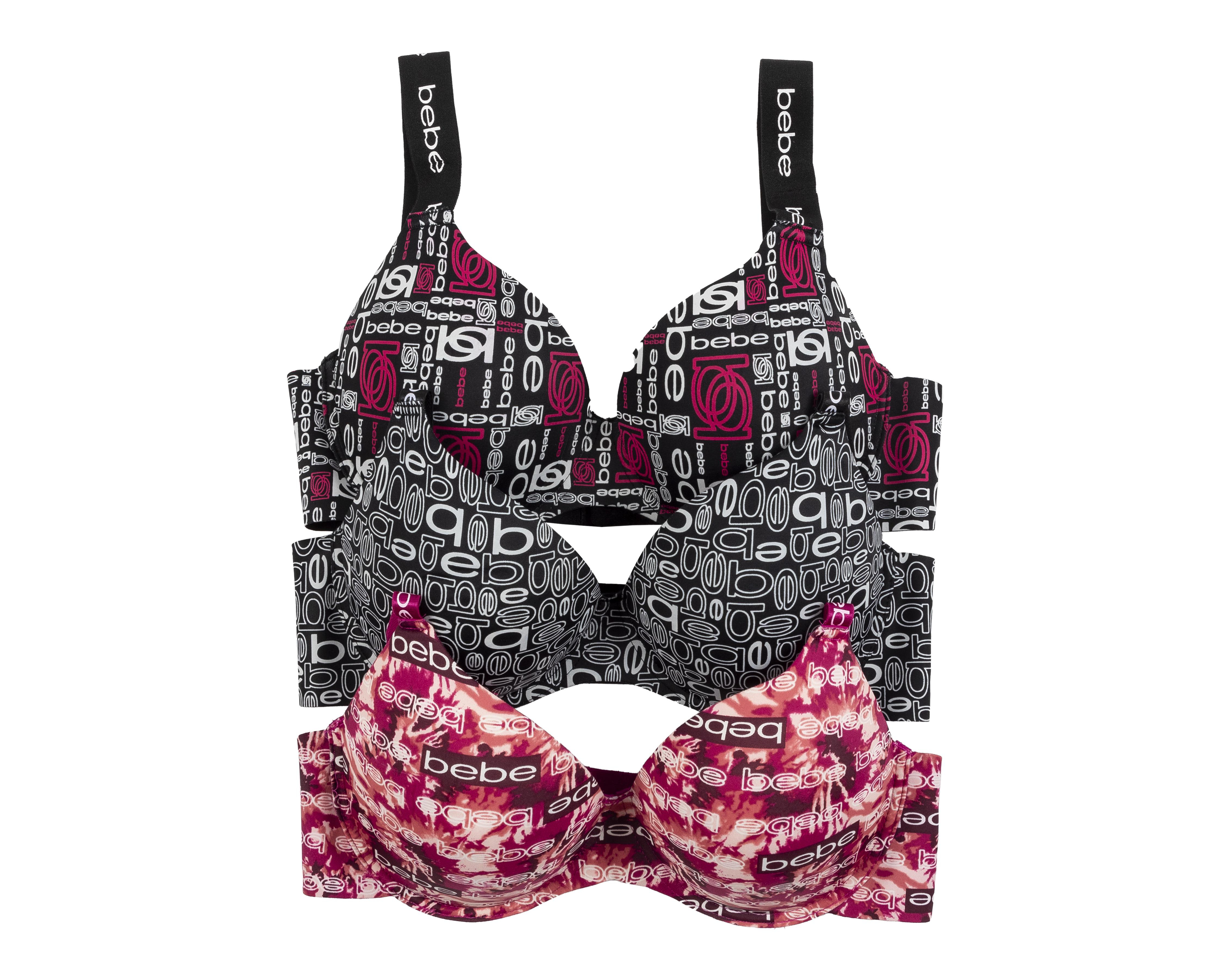 Brasier Estampado Bebe con Varilla para Mujer 3 Pack $369