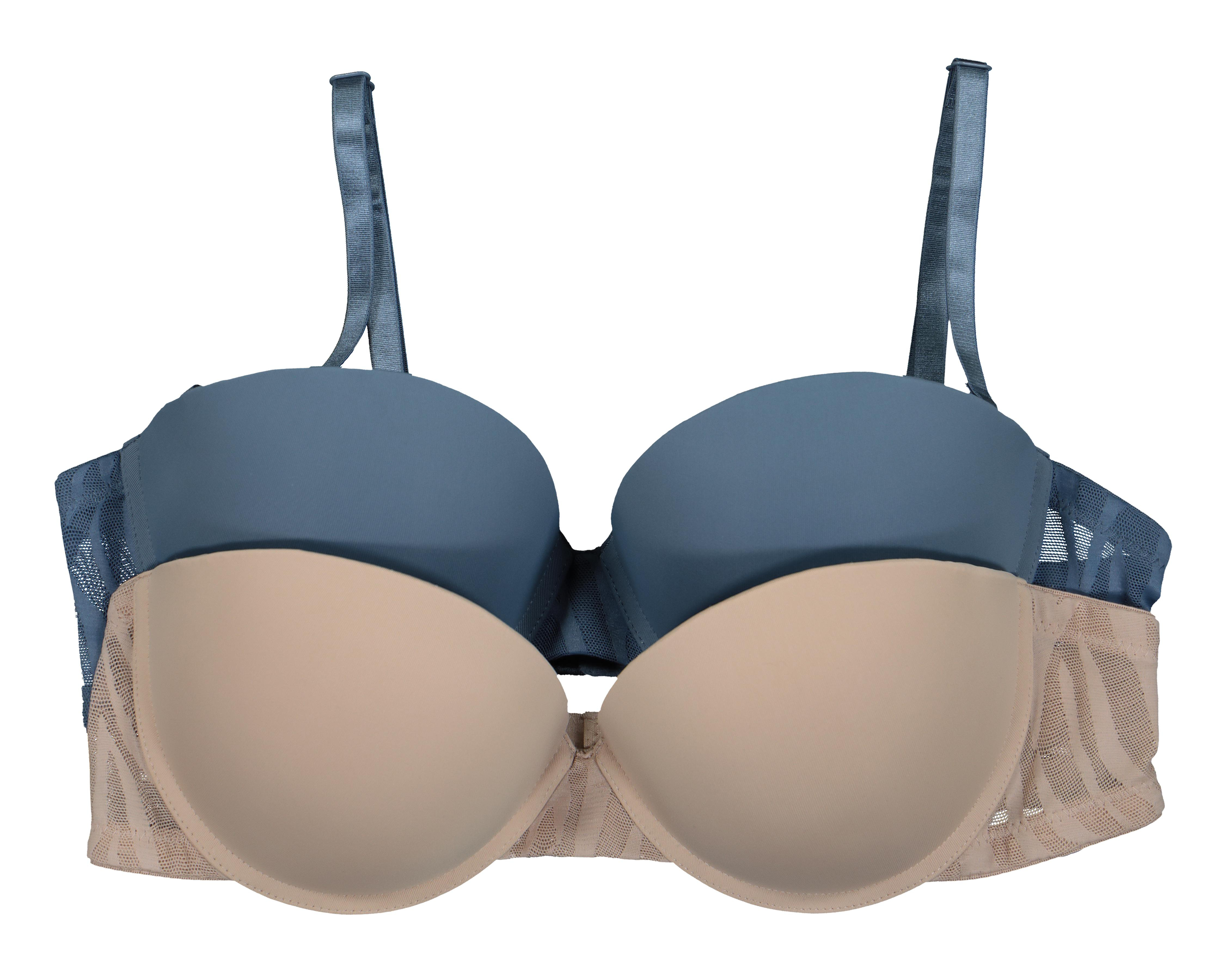 Brasier Strapless Beauty Secret con Varilla para Mujer 2 Pack