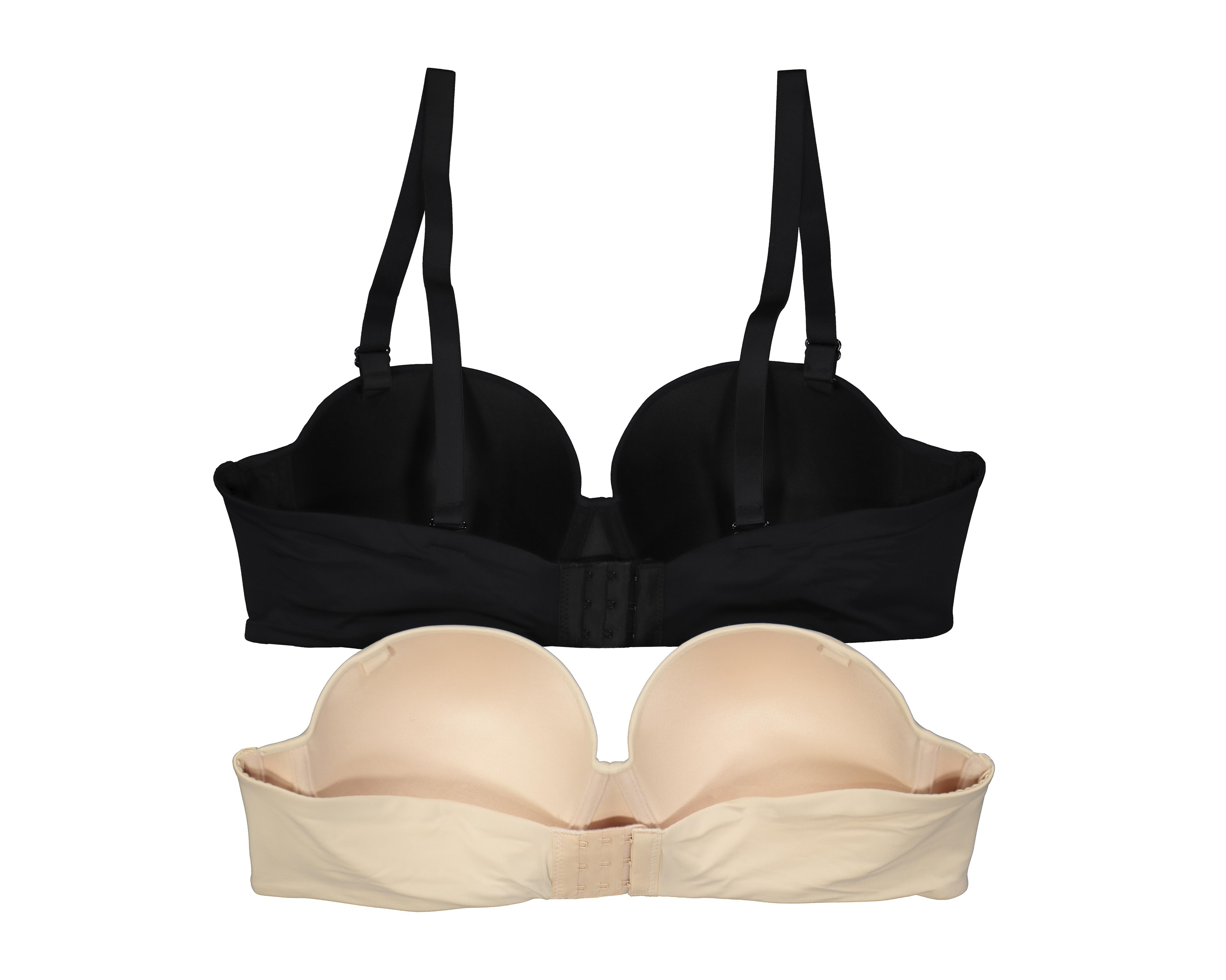 Foto 3 pulgar | Brasier con Varilla Beauty Secret Copa Completa para Mujer 2 Pack