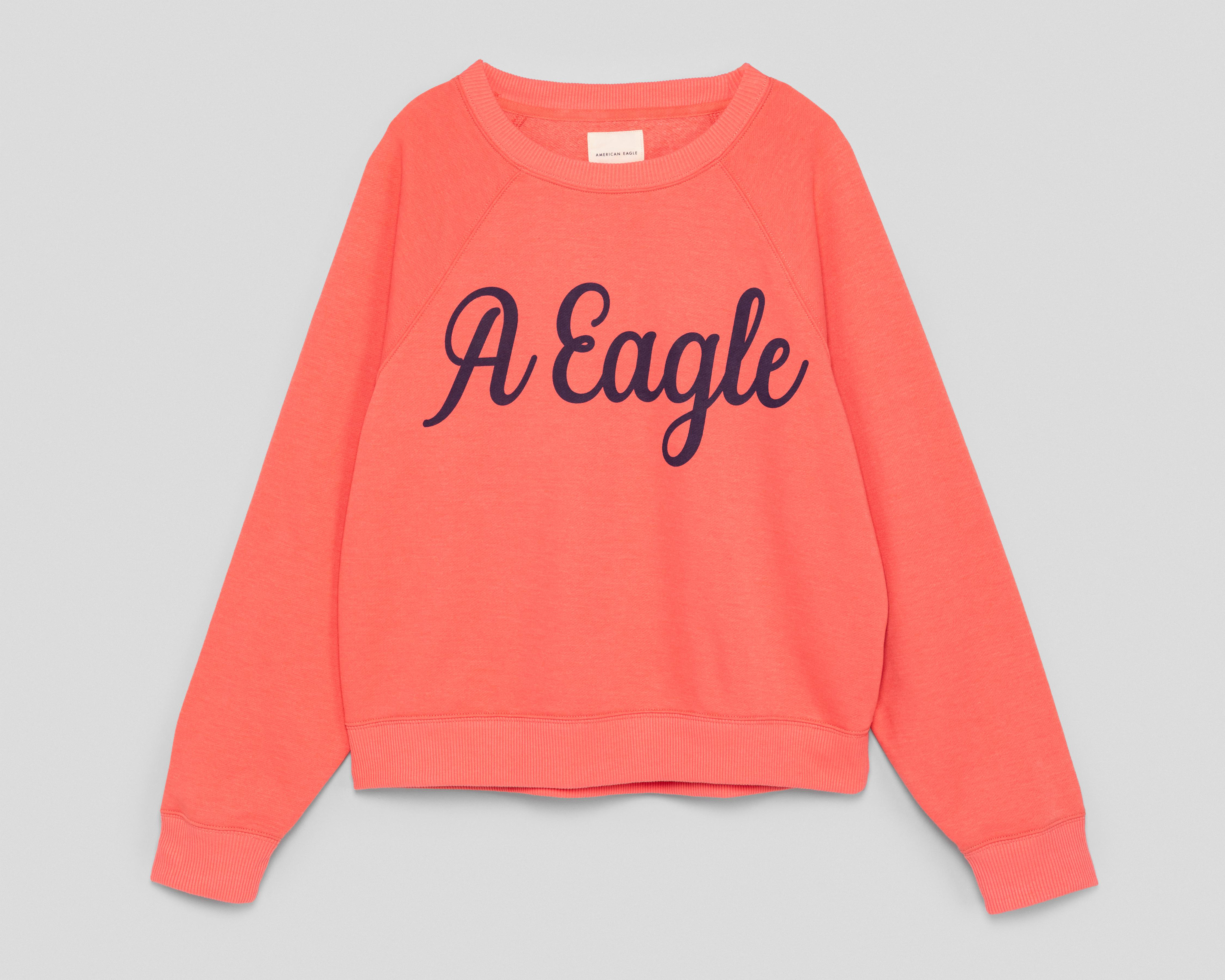 Sudadera Cuello Redondo American Eagle para Mujer