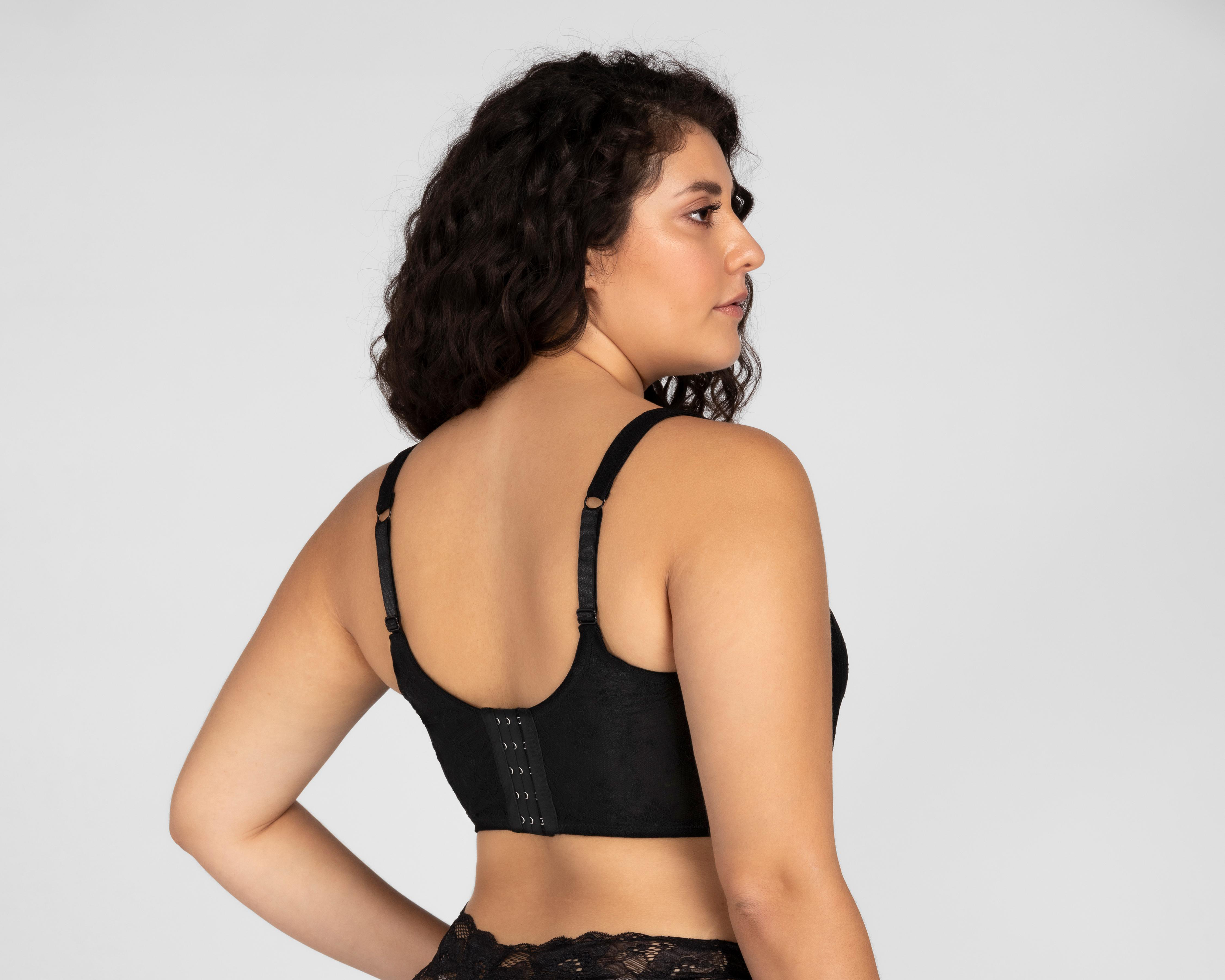 Foto 2 | Brasier con Encaje Eva tu Estilo Íntimo sin Copas para Mujer