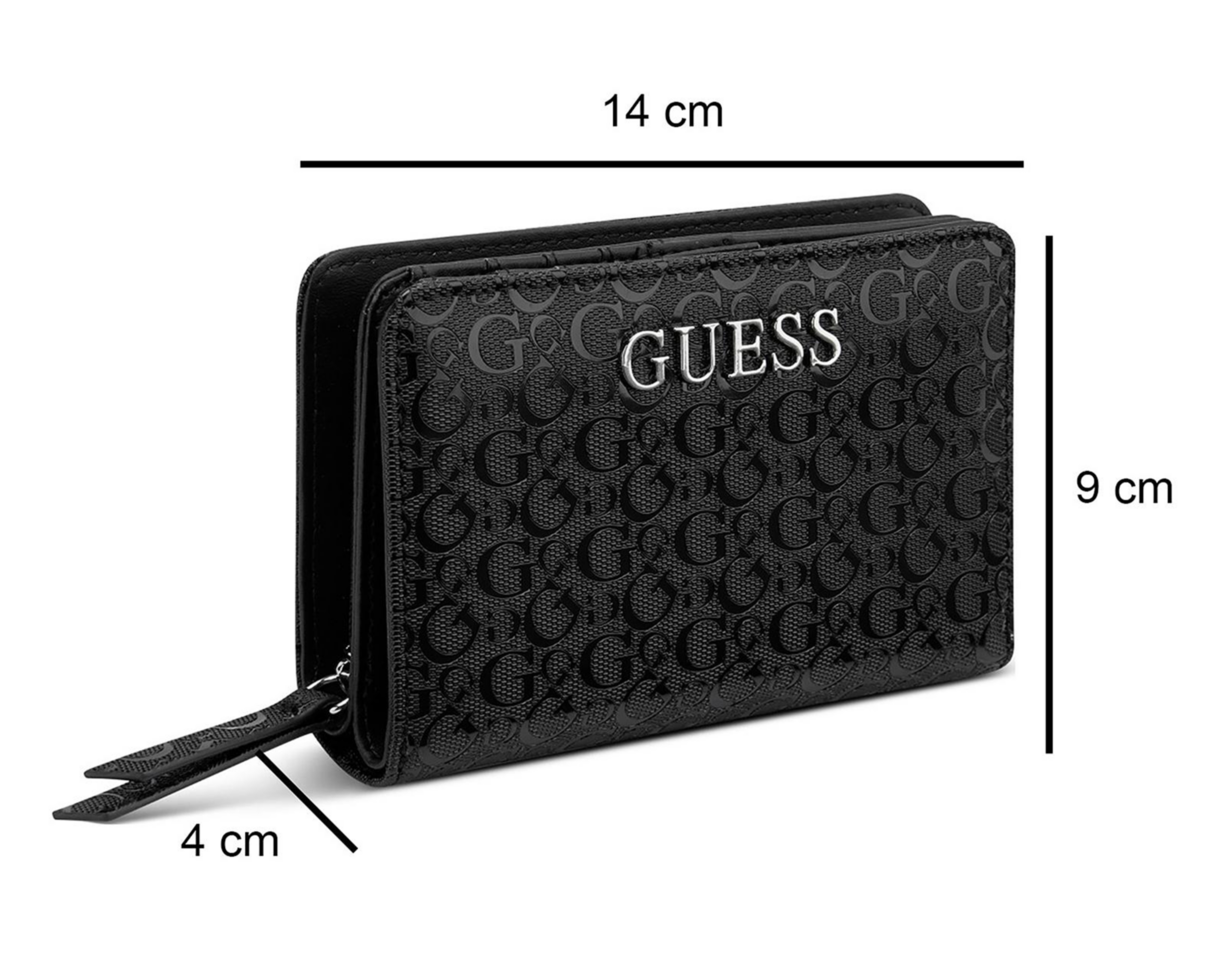 Foto 6 pulgar | Cartera para Mujer Guess Negra