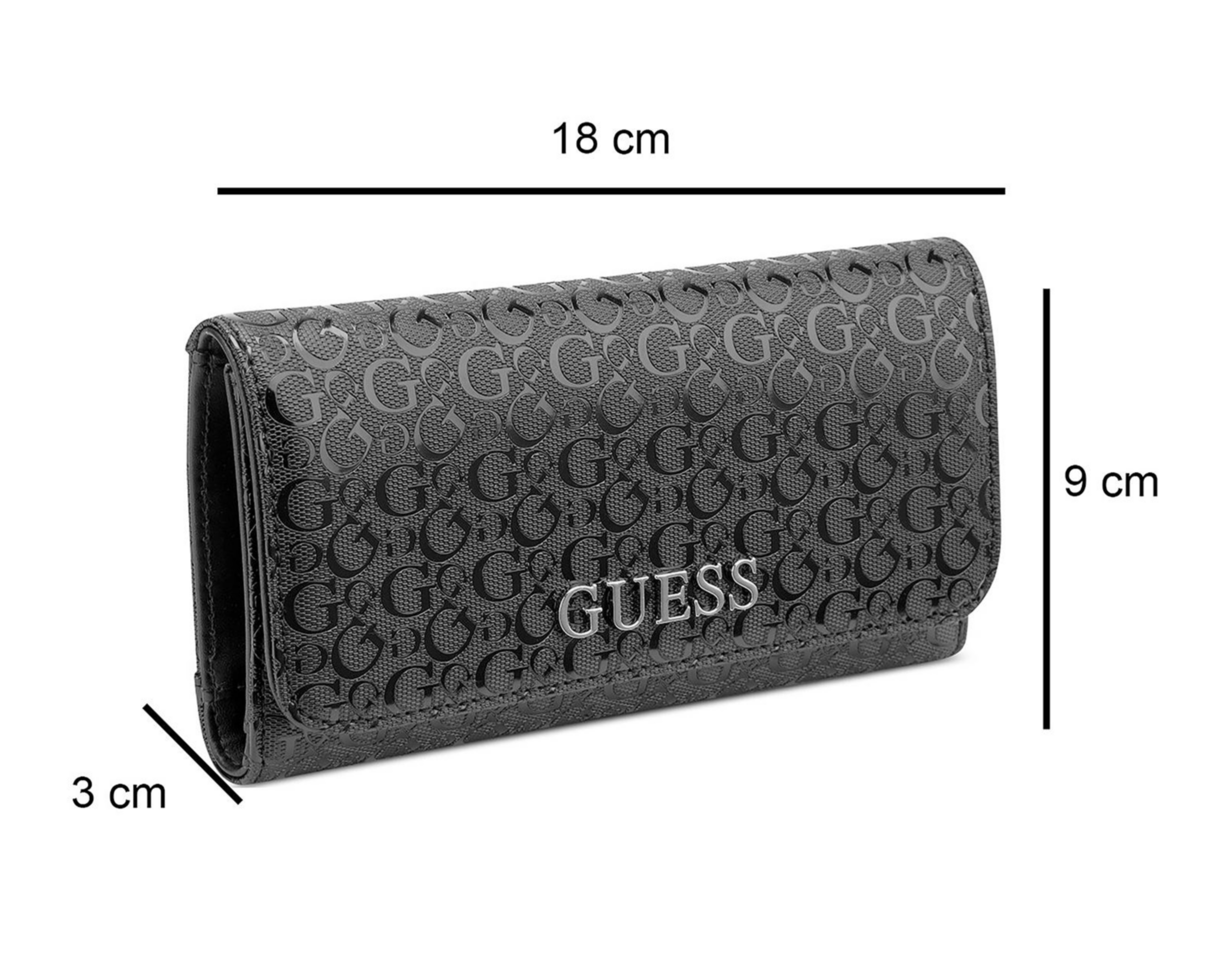 Foto 6 pulgar | Cartera para Mujer Guess Negra