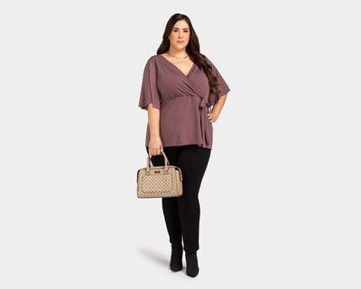 Foto 2 | Blusa Lady Sun Manga Corta Cuello V