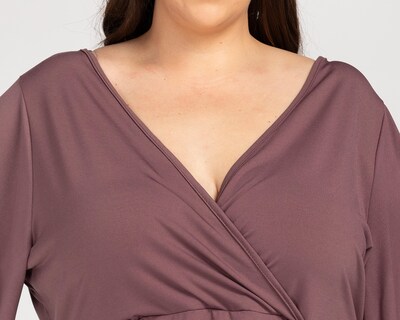 Foto 4 | Blusa Lady Sun Manga Corta Cuello V