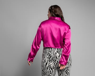 Foto 3 | Blusa Thinner Manga Larga con Botones