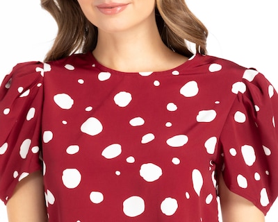 Foto 4 | Blusa Sahara Manga Corta Tinta