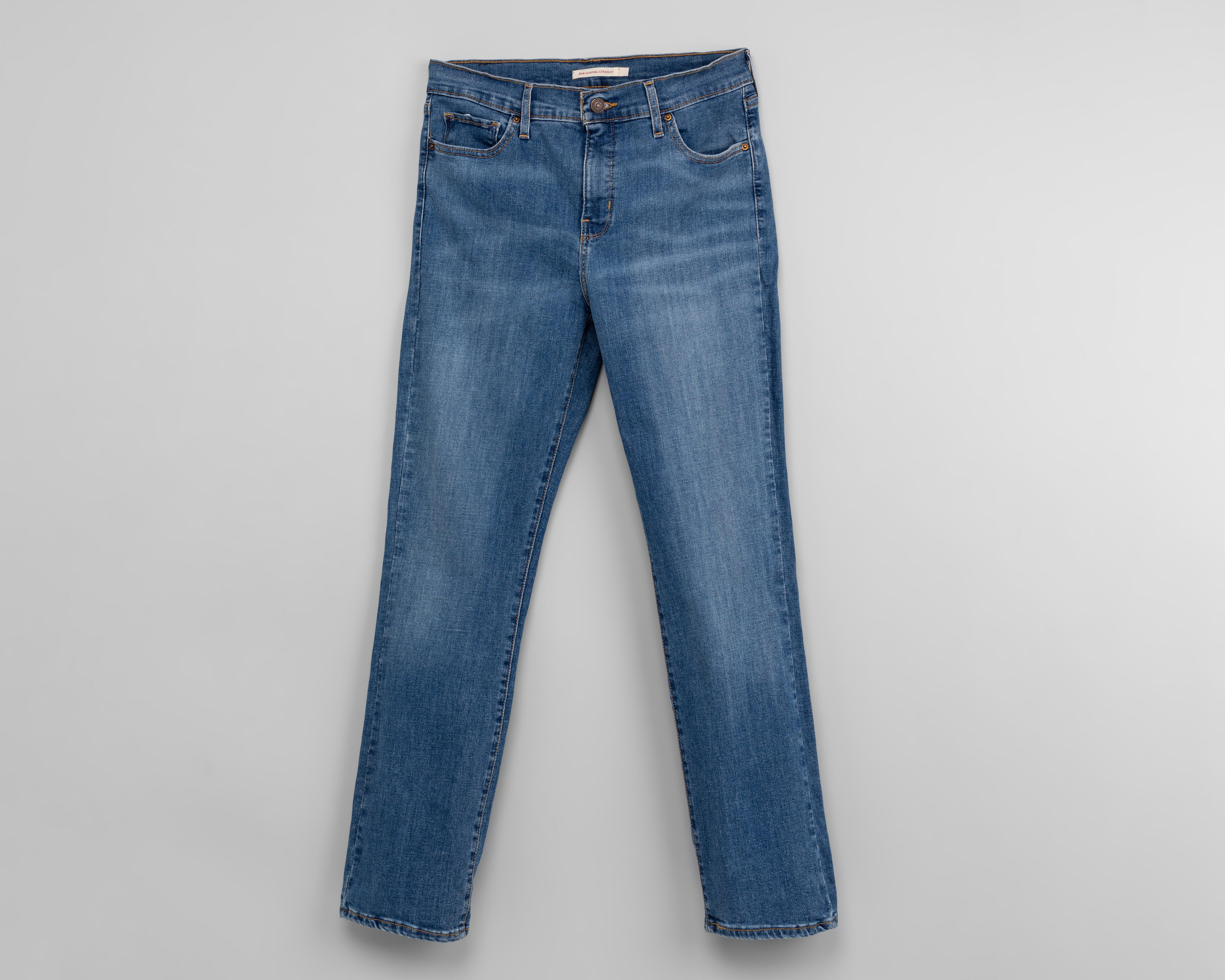 Foto 6 pulgar | Jeans Levi's Straight Fit Deslavados