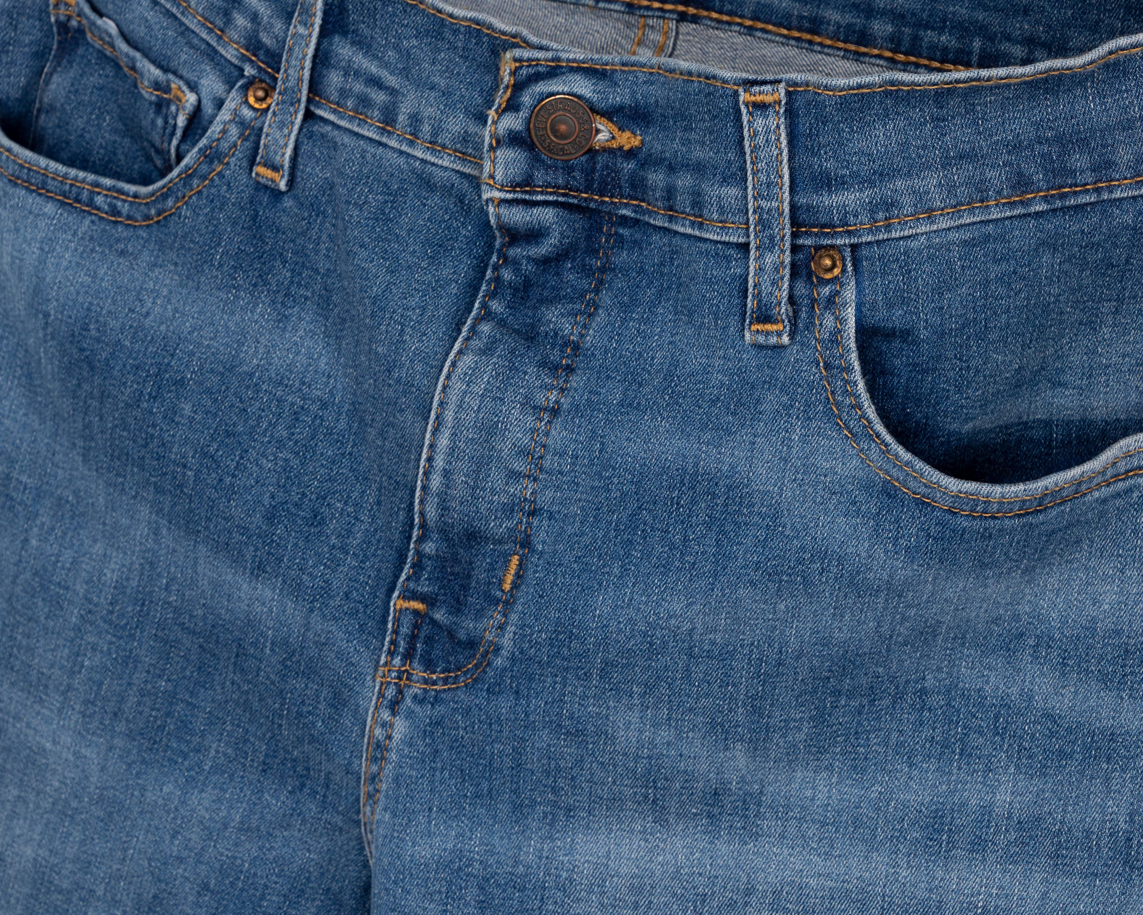 Foto 6 | Jeans Levi's Straight Fit Deslavados