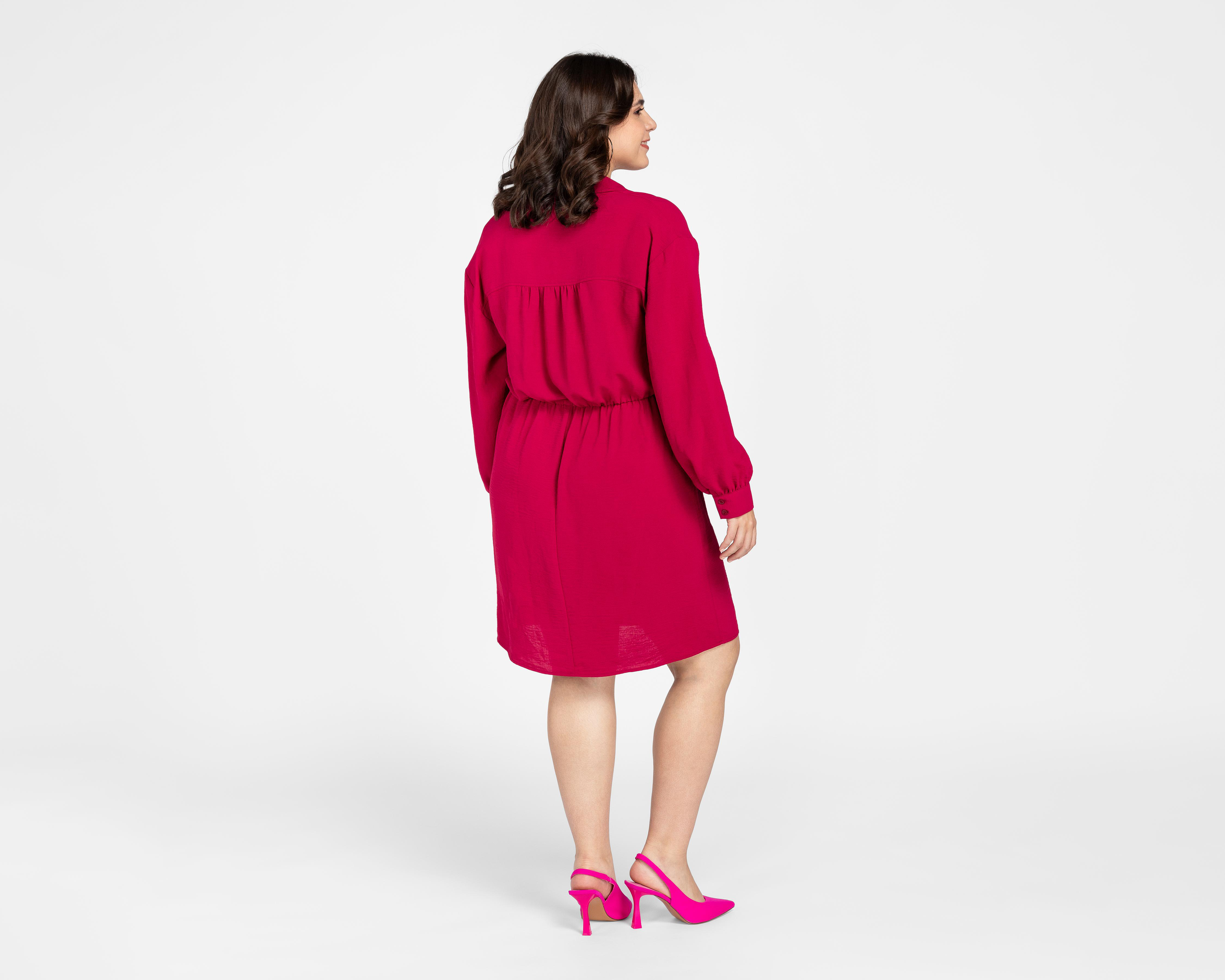 Foto 6 | Vestido Sahara Casual Escote Cruzado y Holán