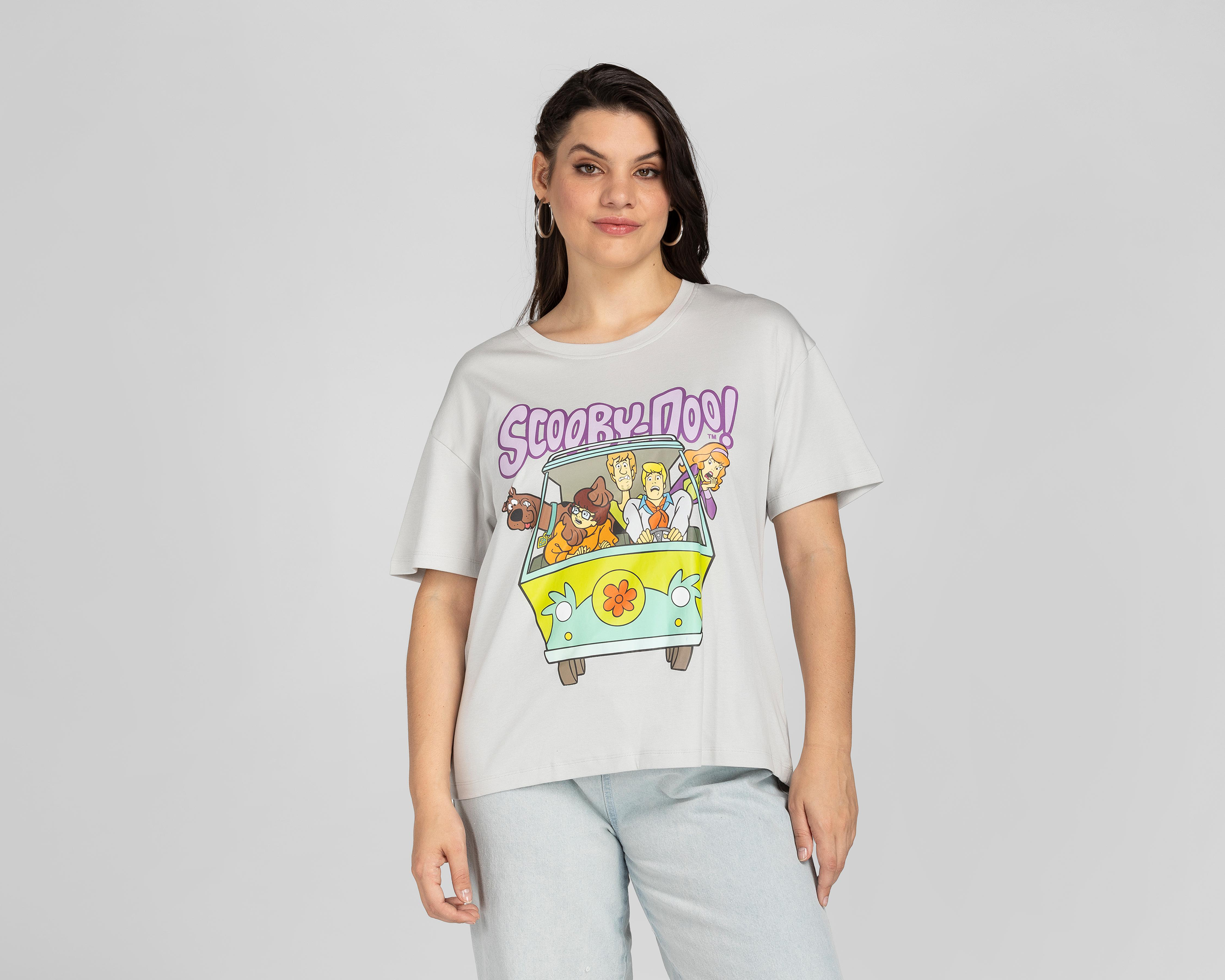 Foto 2 pulgar | Playera Scooby-Doo Estampada