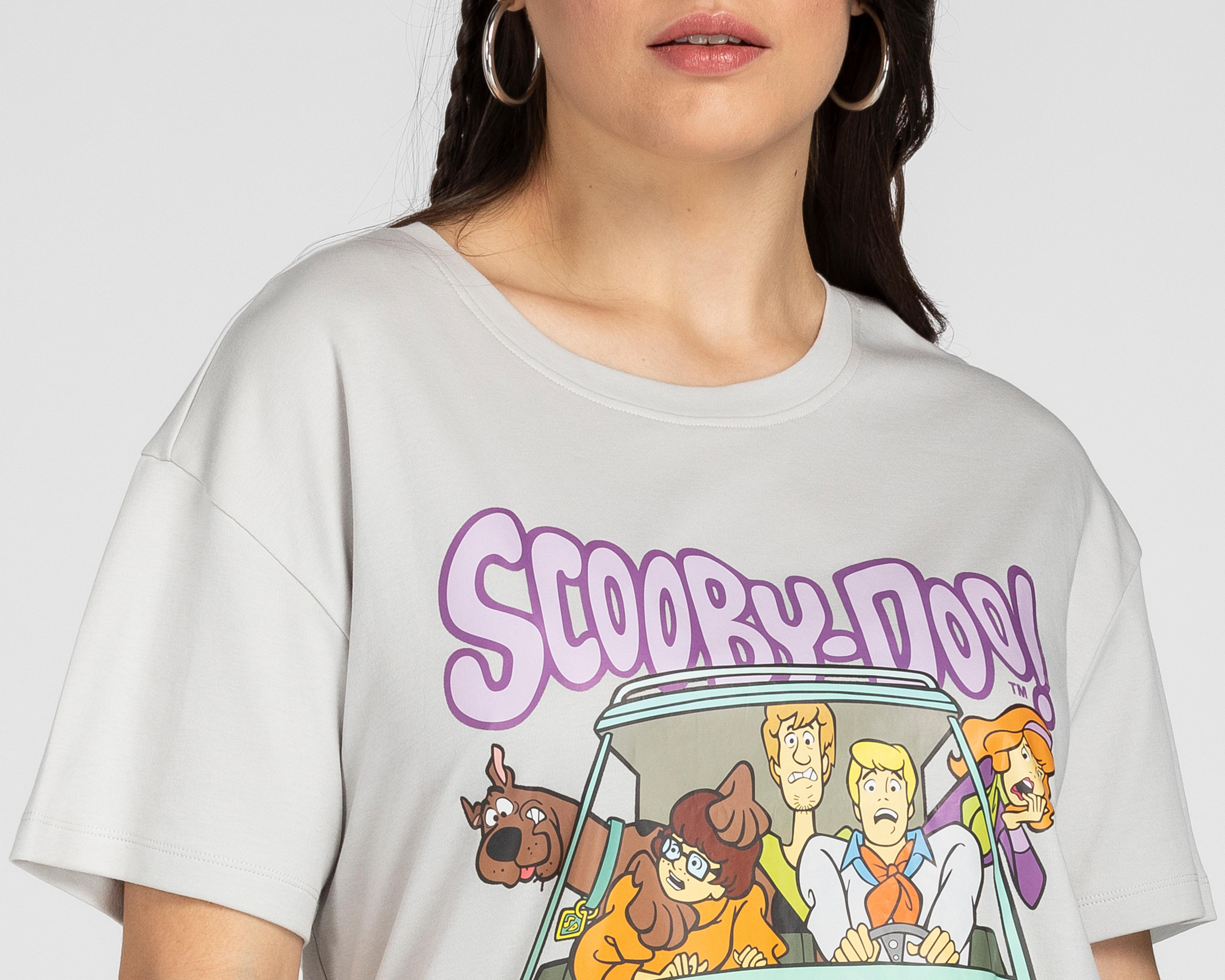 Foto 4 pulgar | Playera Scooby-Doo Estampada